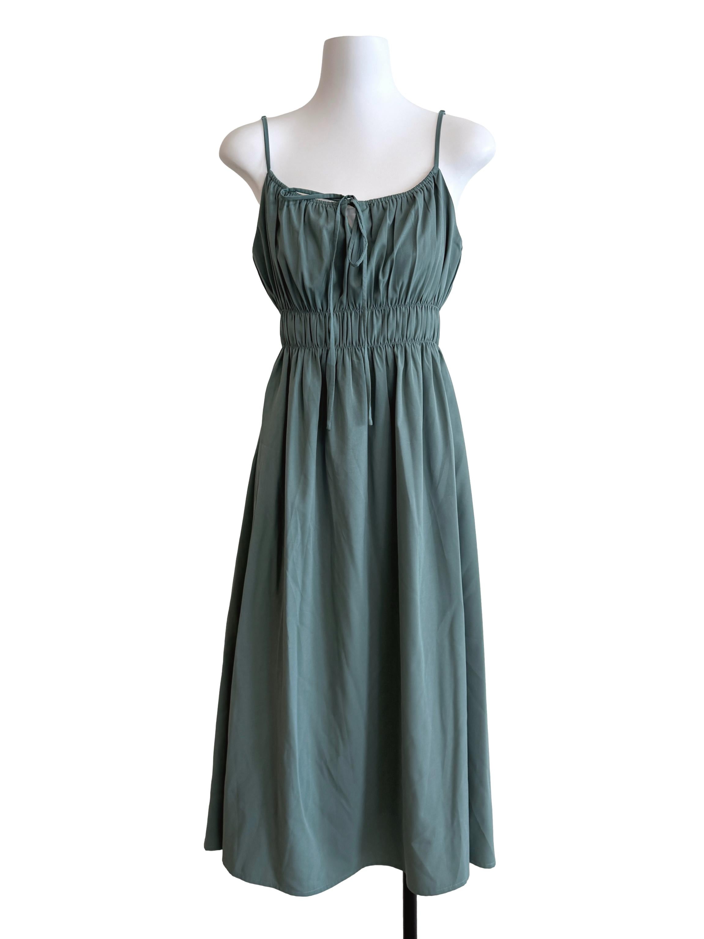 Fayth Sapphire Blue Babydoll Dress