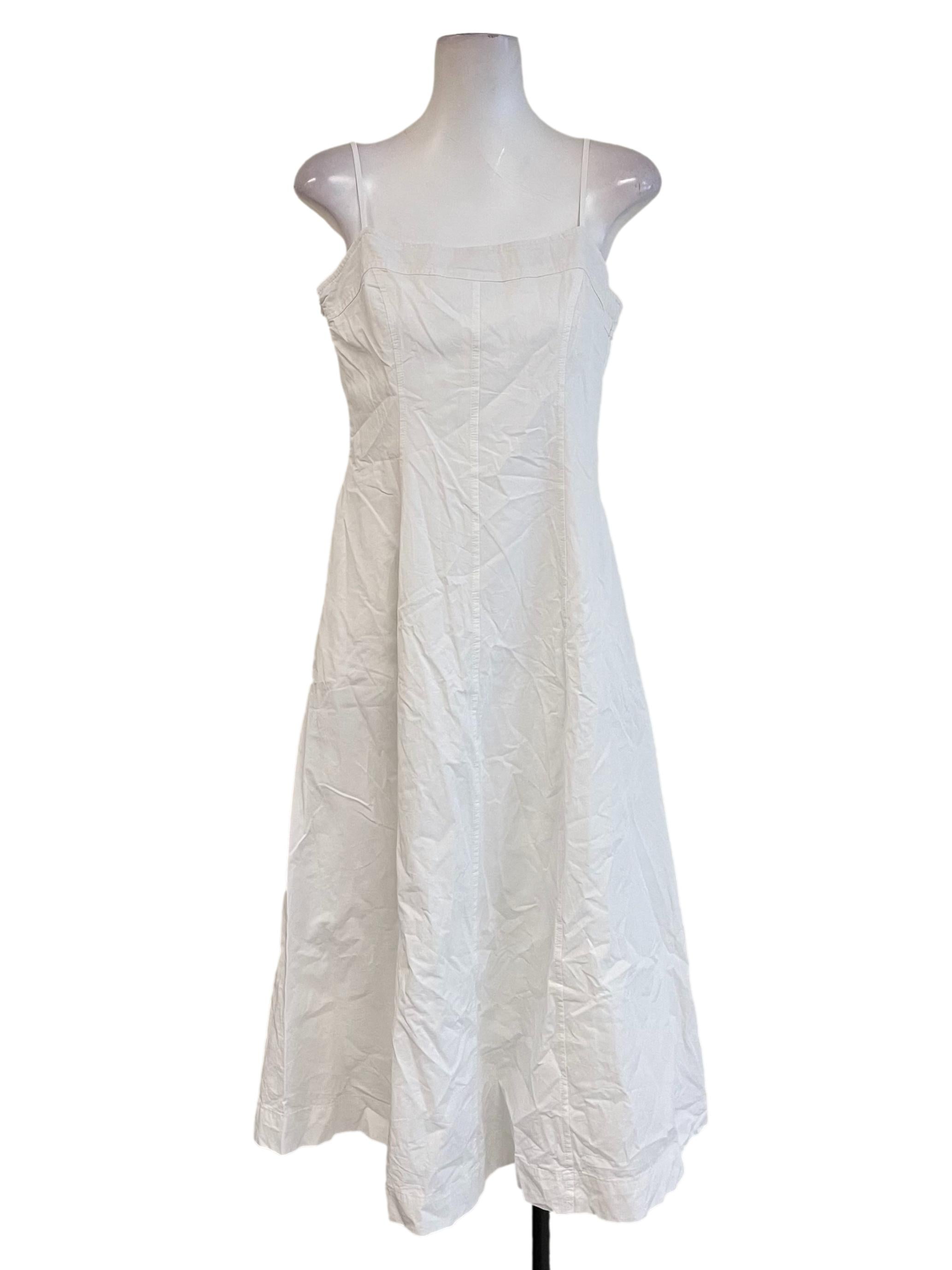 The Editor's Market White High Waist Dress | REFASH The Editor's Market White High Waist Dress | REFASH