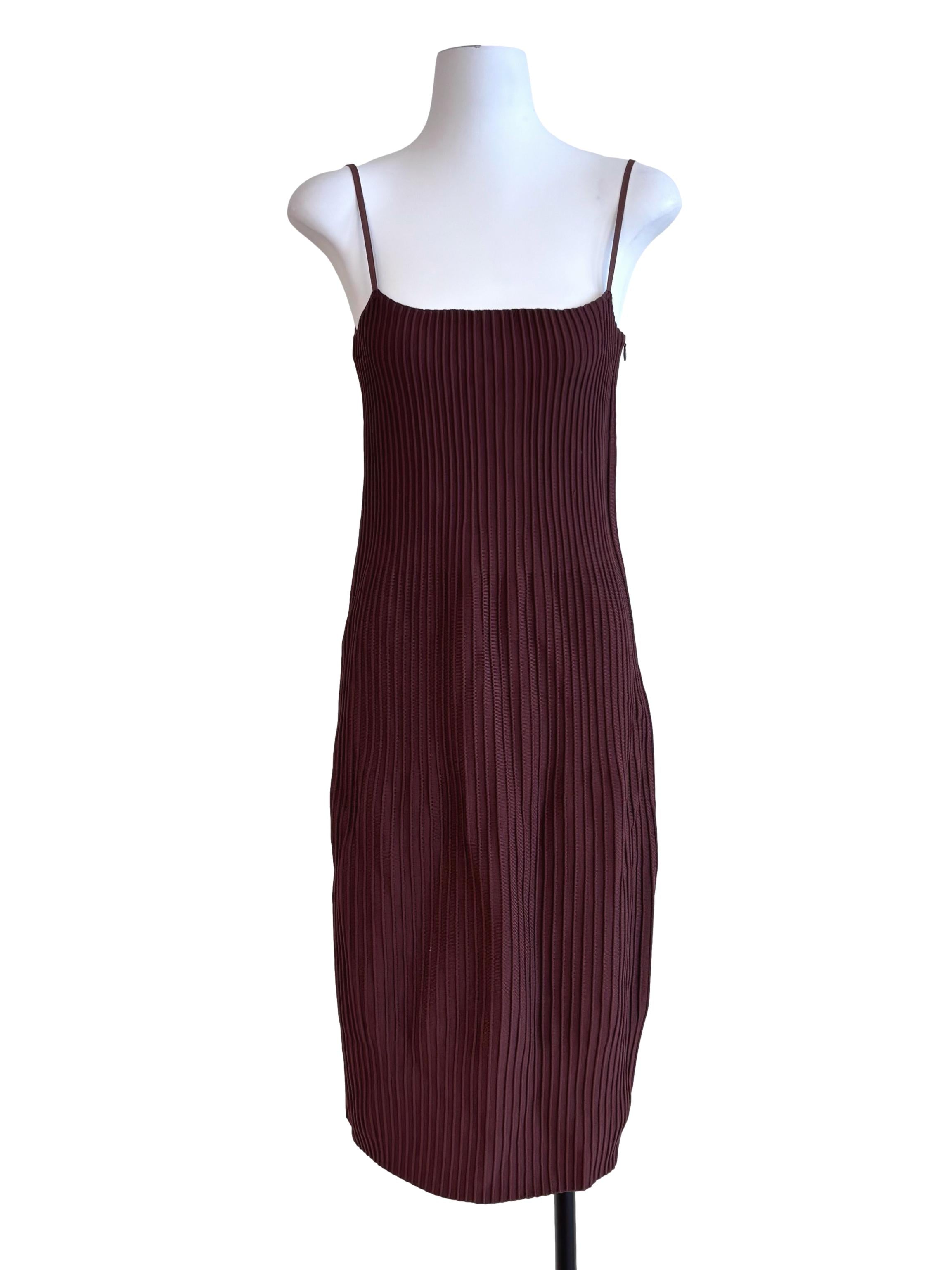 Love Bonito Mocha Brown Spaghetti Strap Dress