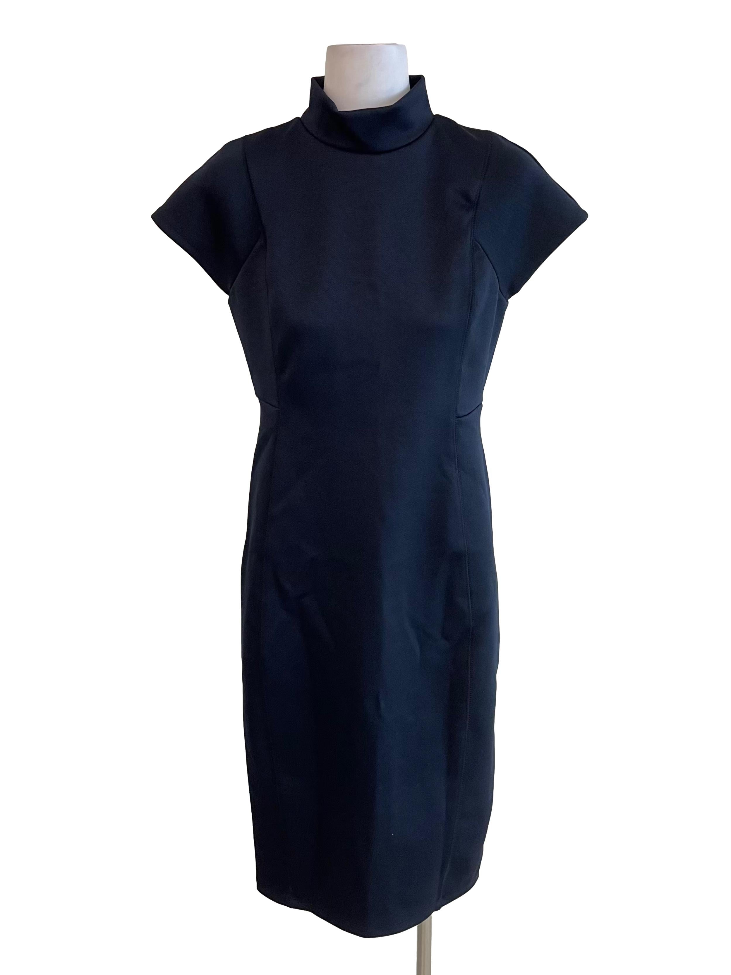 dark blue zara dress Isadora Maxi Kaftan Cotton Dress As seen in O'Oprah Magazine main image 1