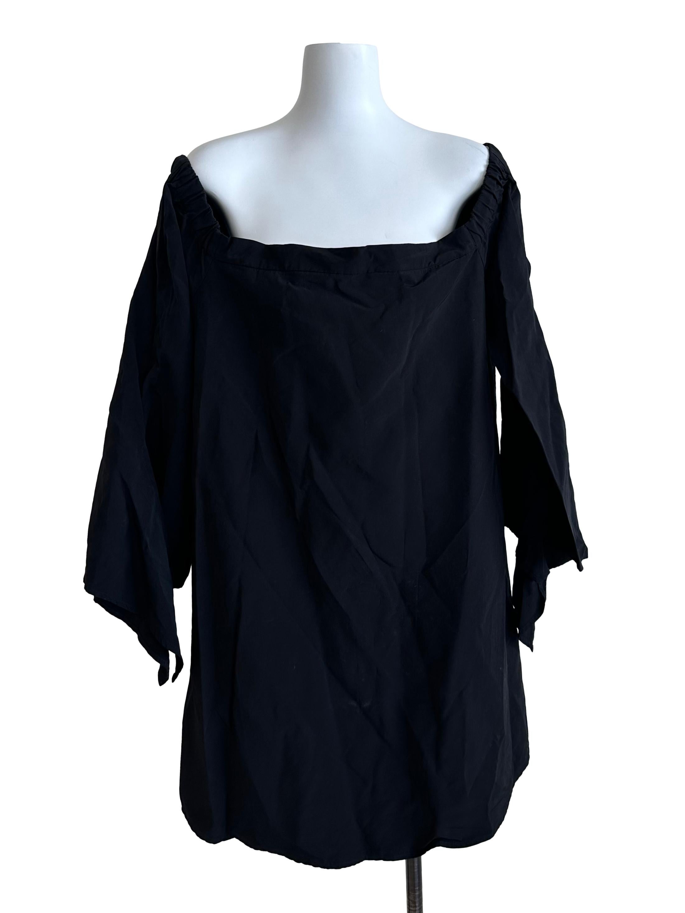 love bonito off shoulder dress Love Bonito Onyx Black Square Neck Off Shoulder Dress