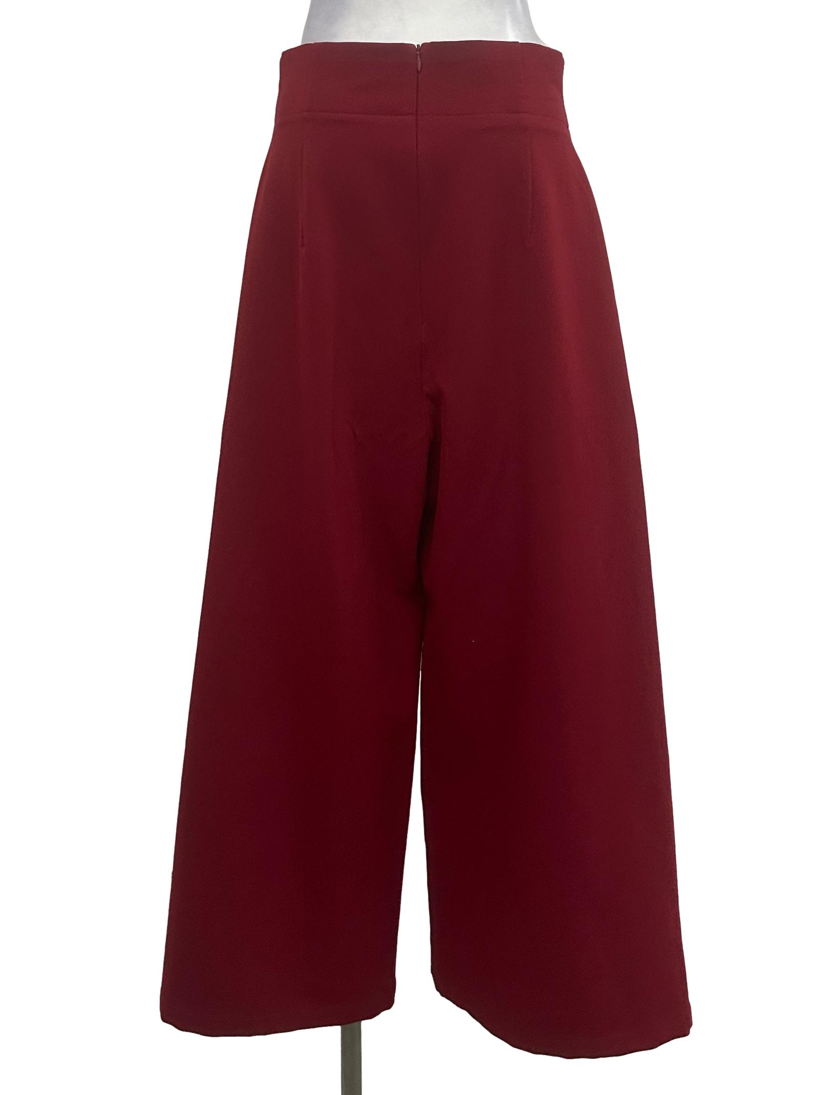 Wine Red Culottes