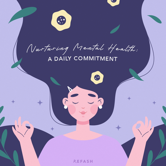 Nurturing Mental Health: A Daily Commitment  💛