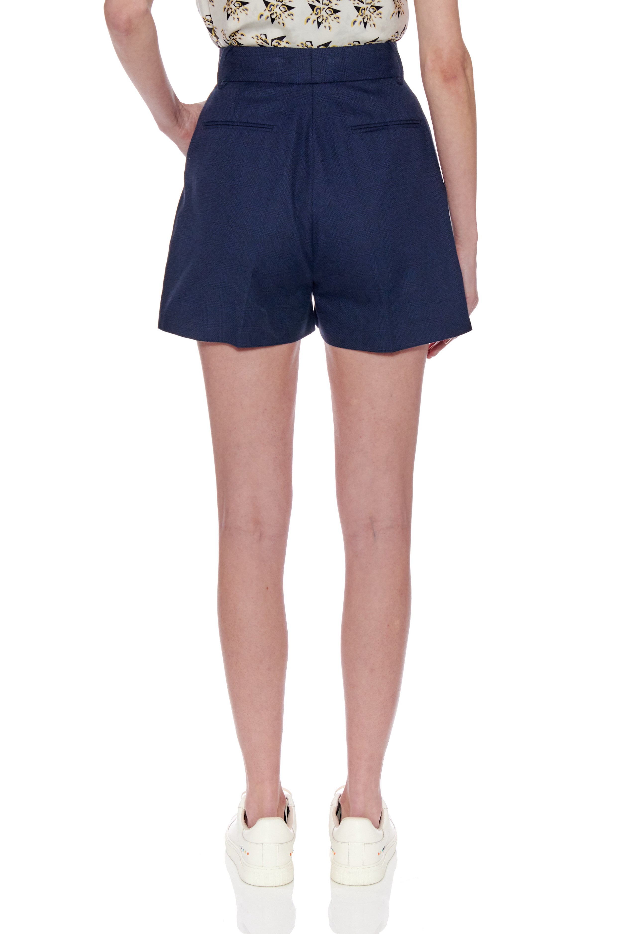 Marbella Shorts - Tailored Short Shorts In Navy CSN