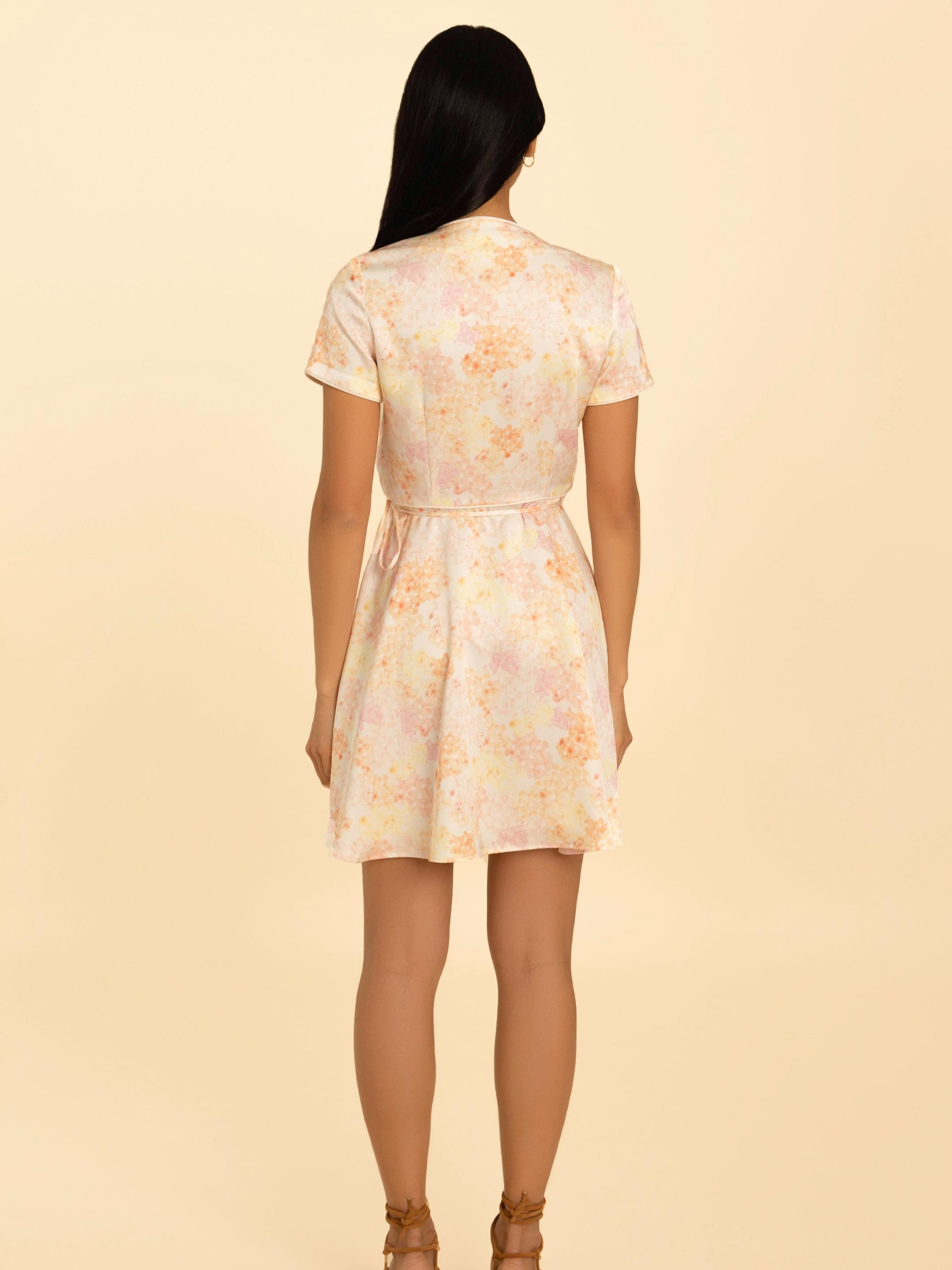 Eloise Wrap Dress In Blossom CSN