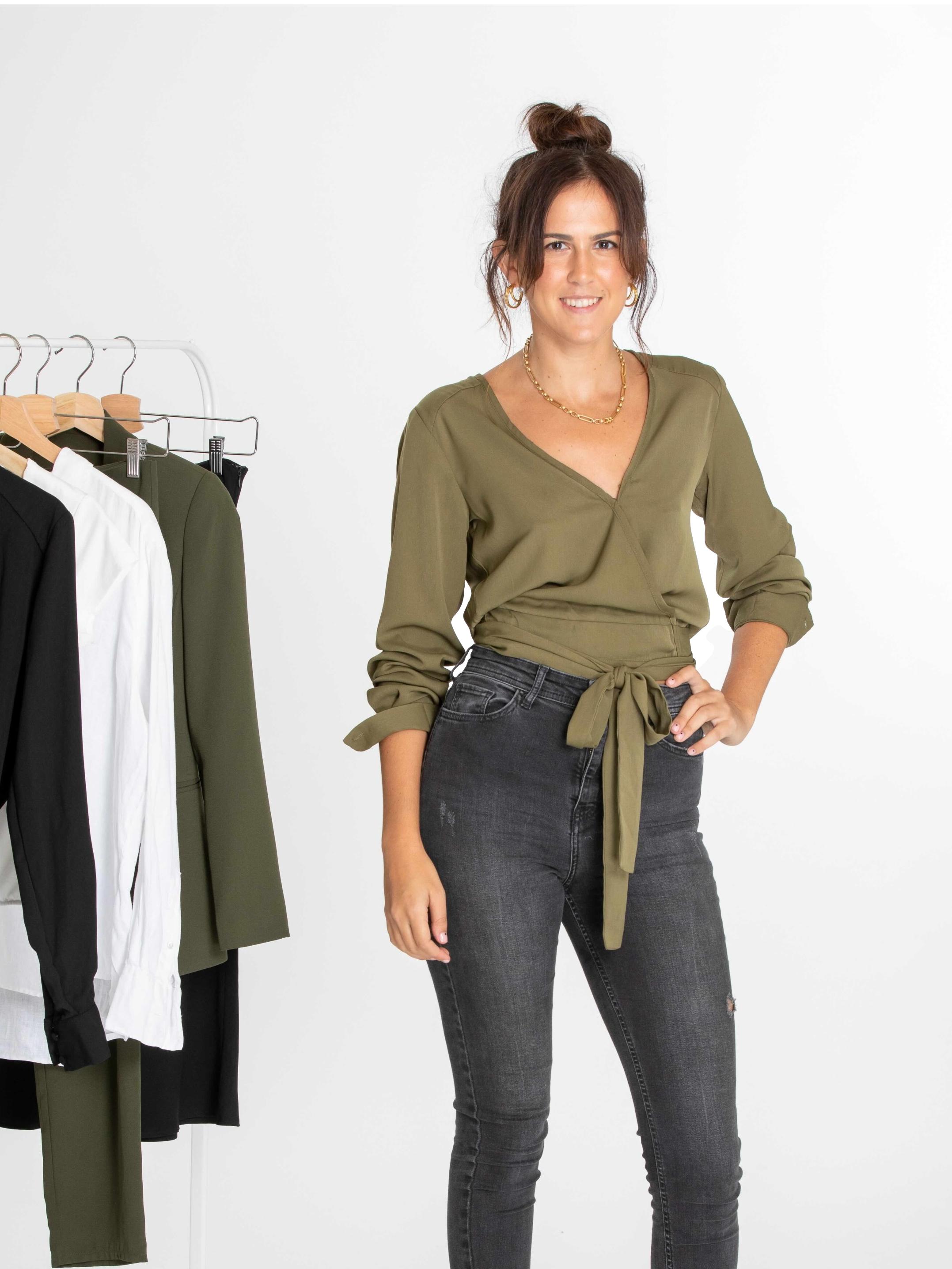Alexa Wrap In Olive CSN