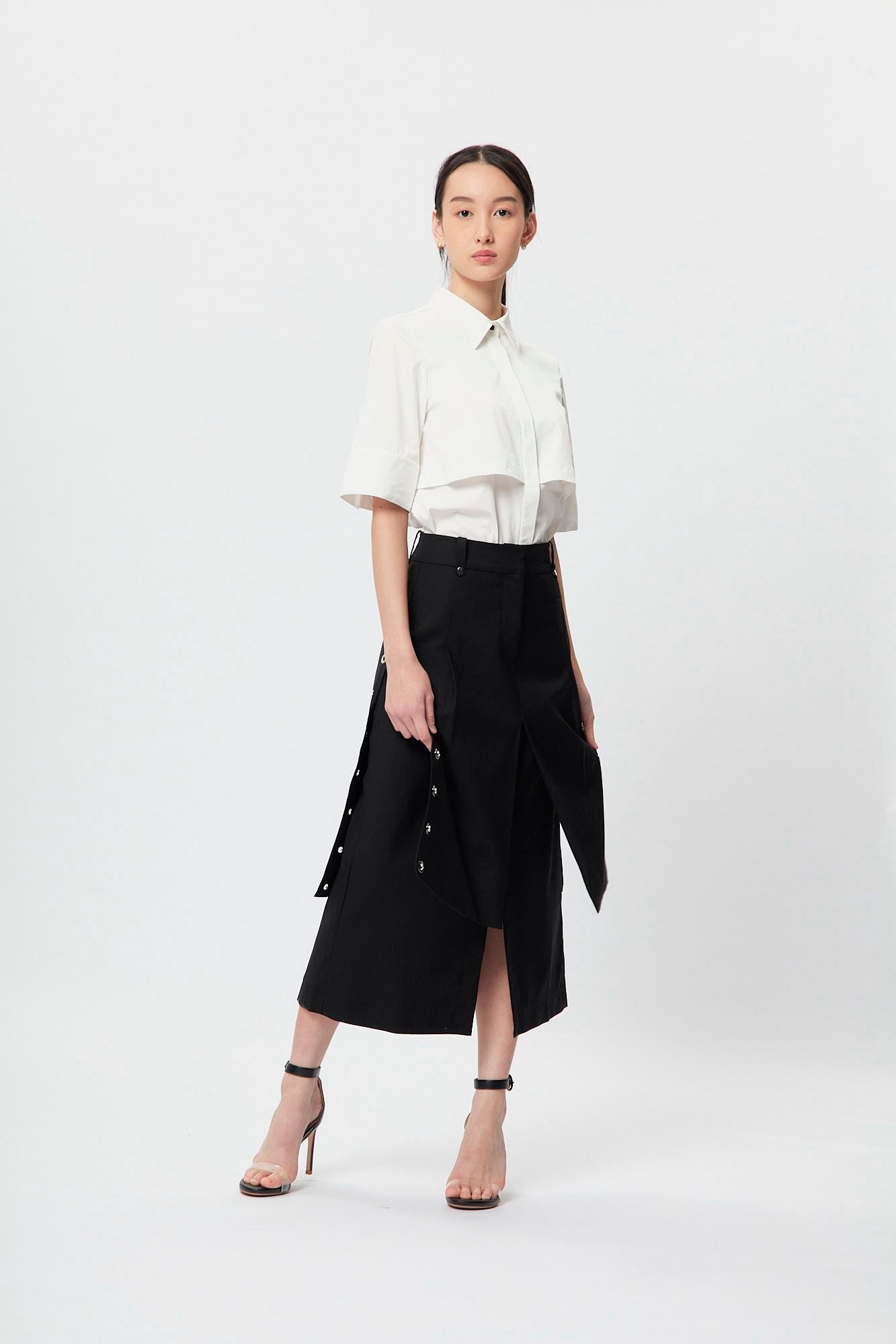 Signature Layers Shirt In White CSN