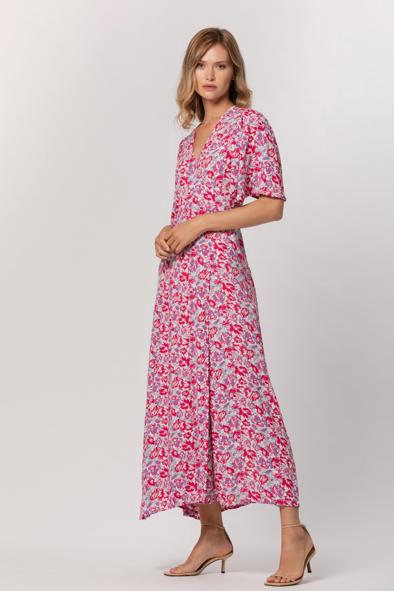Mae Wrap Maxi In Audrey Floral - Multicolor CSN