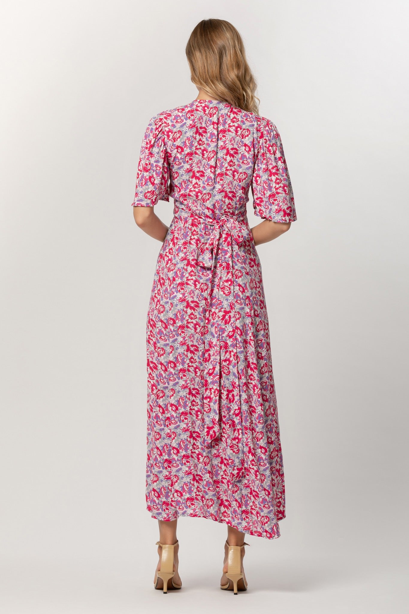Mae Wrap Maxi In Audrey Floral - Multicolor CSN
