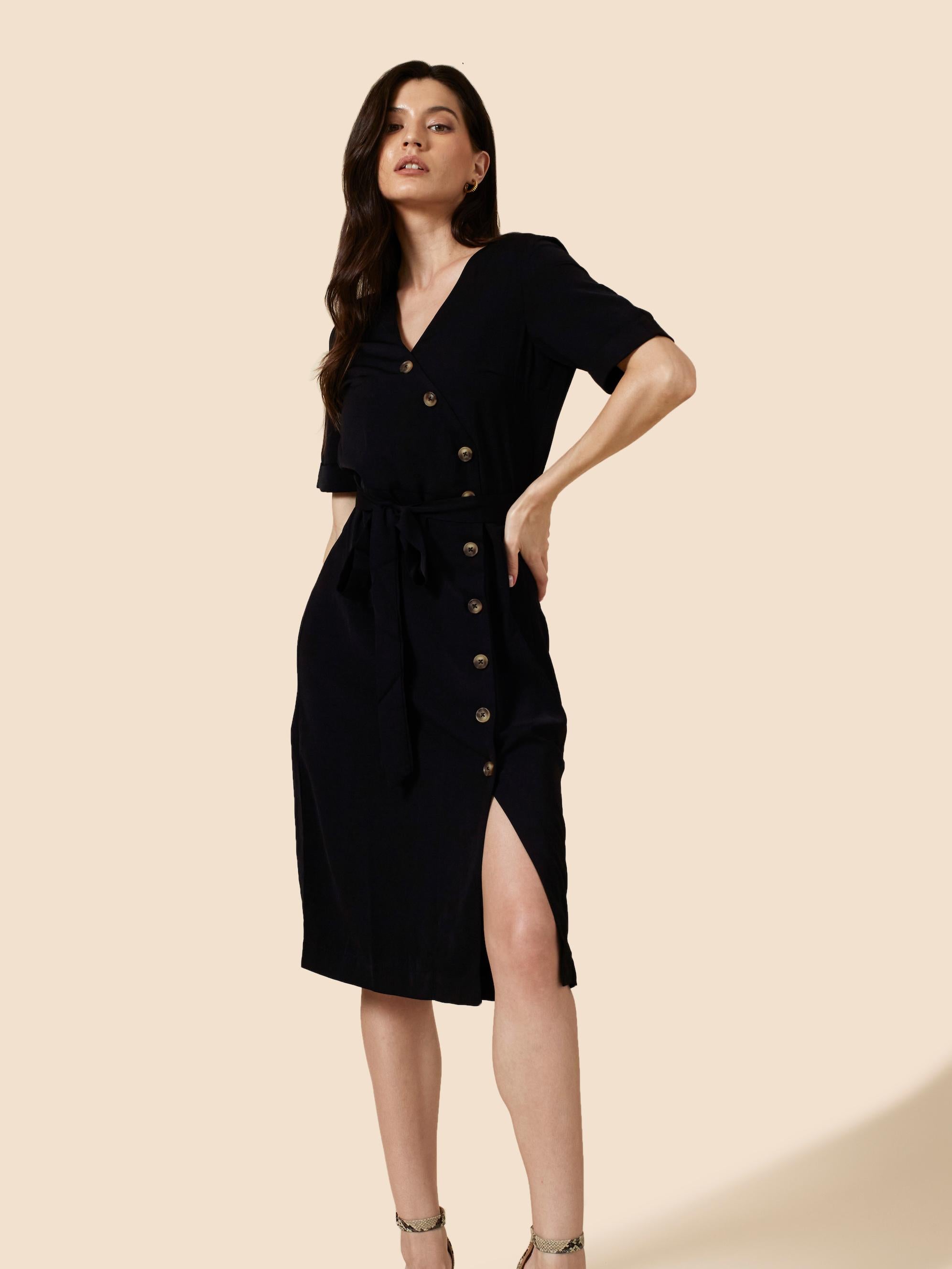 Emelie Dress In Black CSN