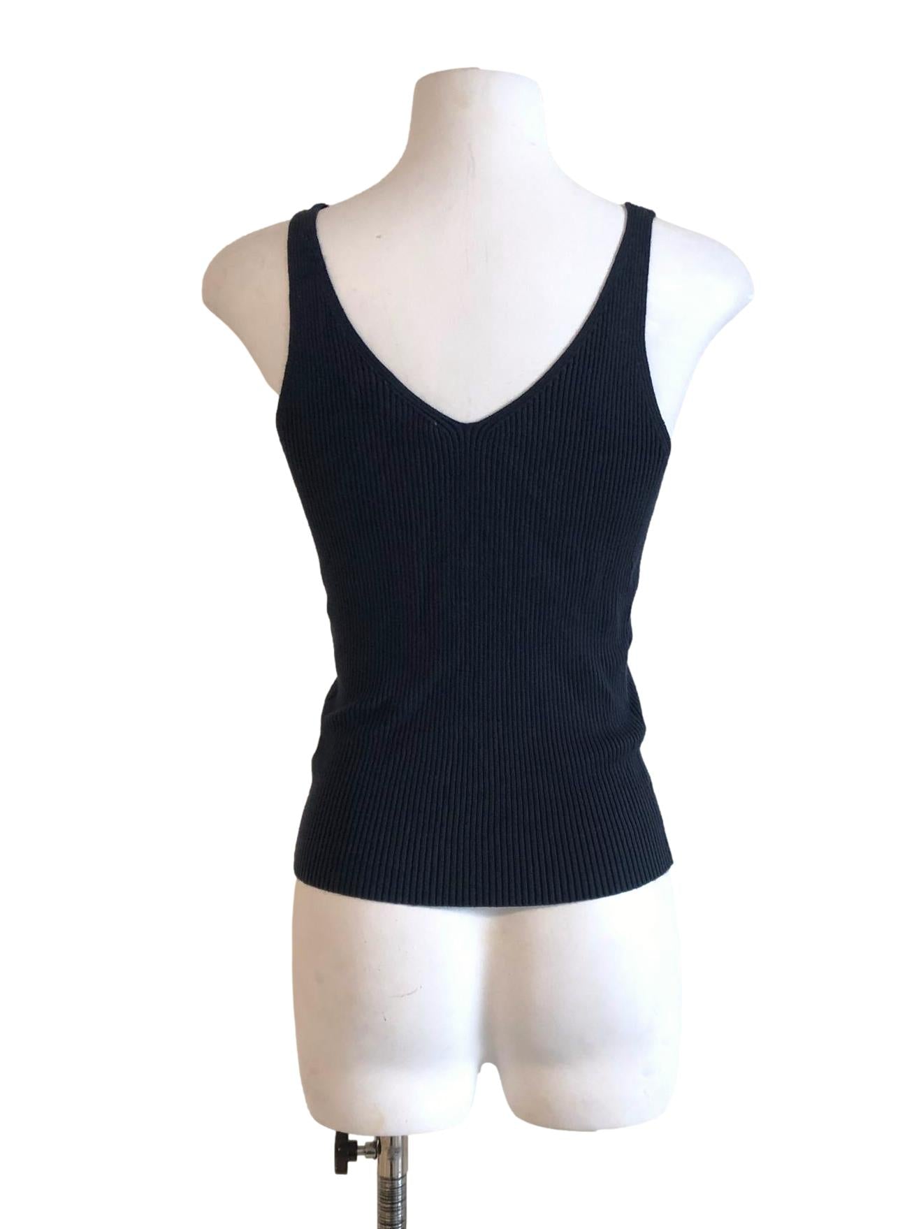 V-Neck Knit Top OSN