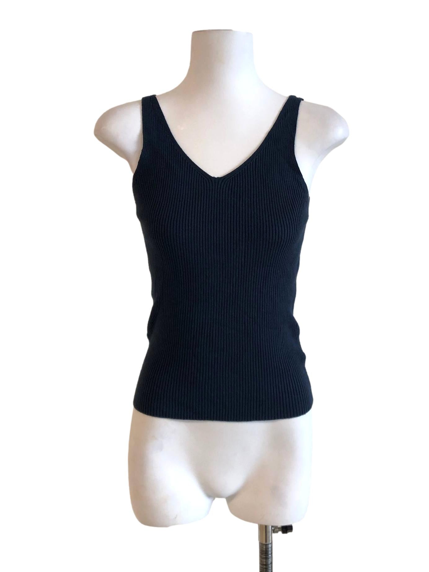 V-Neck Knit Top OSN