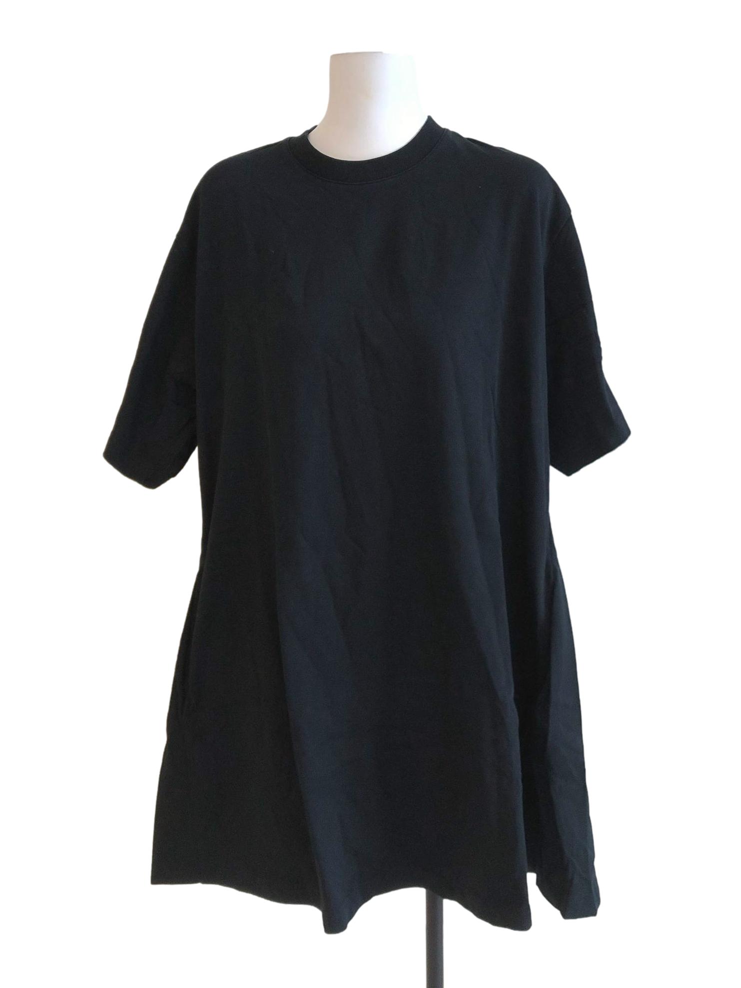 Jade Black Tent Mini Dress