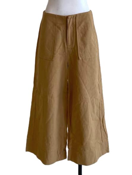 Corn Yellow Wide Leg Pants