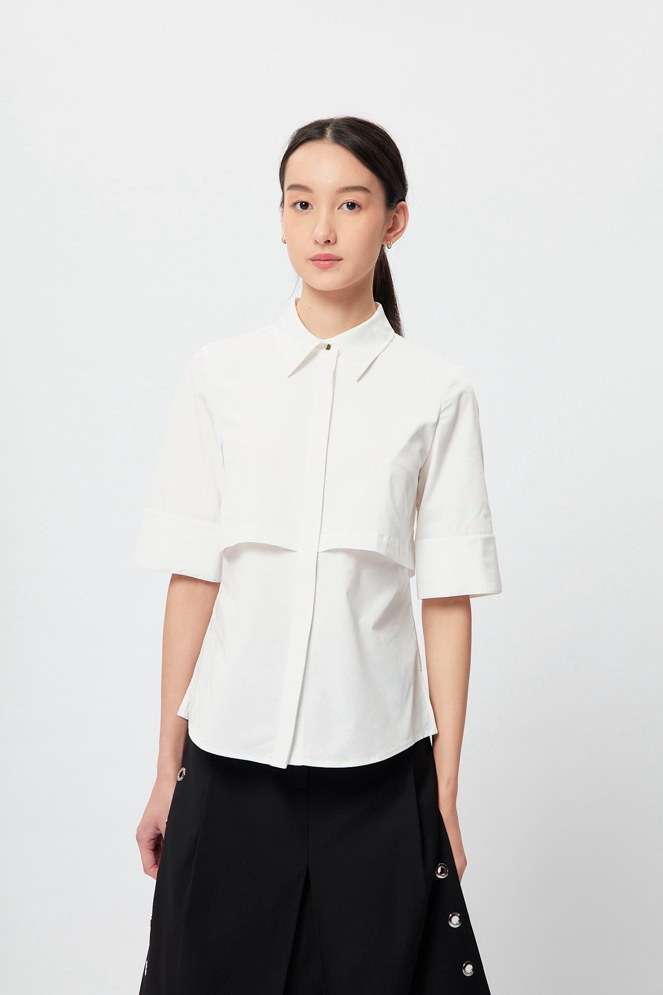Signature Layers Shirt In White CSN