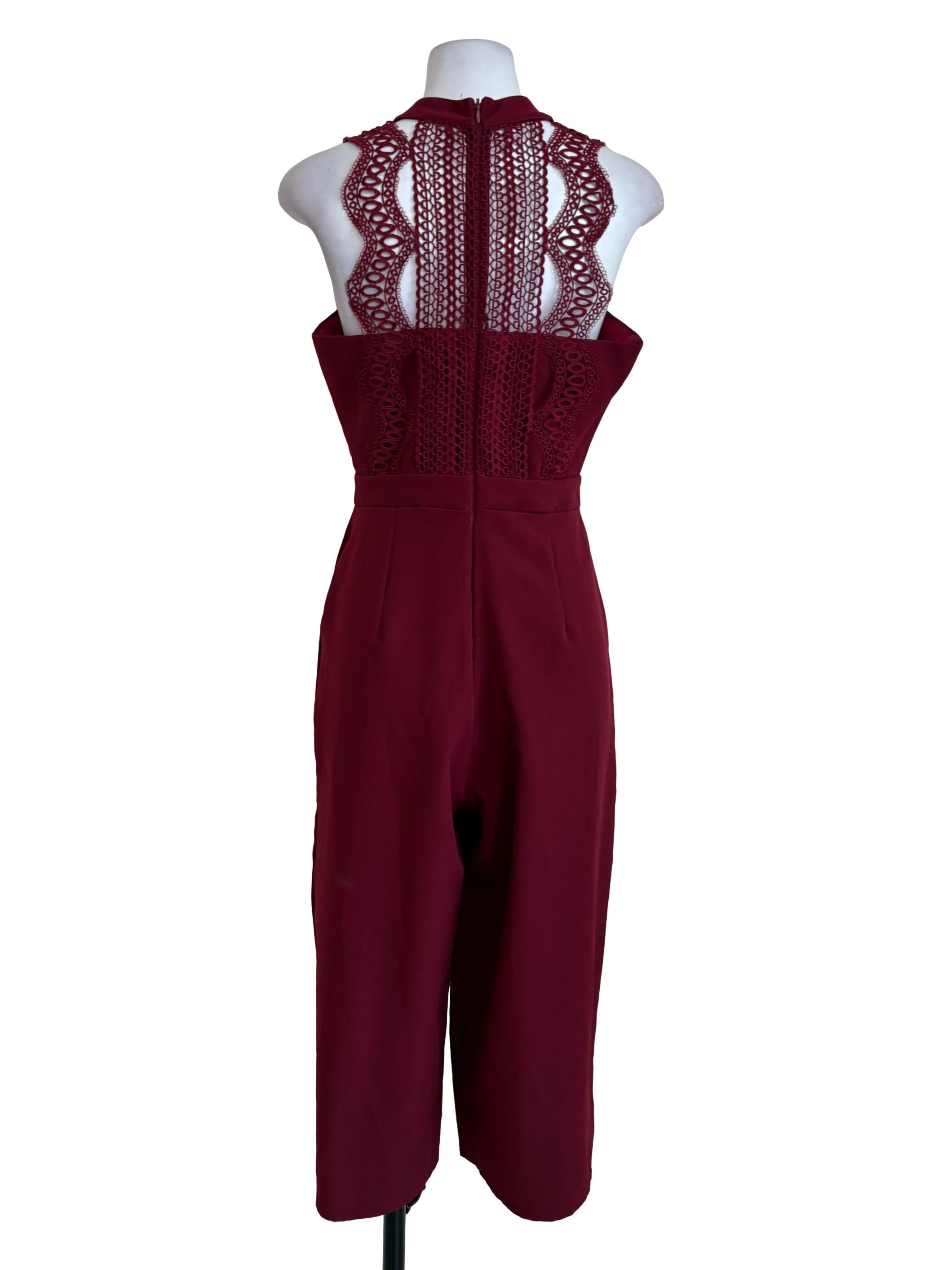 Ruby Lace Wide Leg Jumpsuits