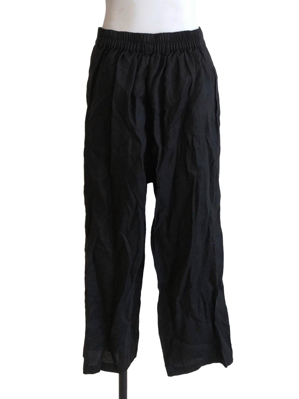 Charcoal Grey Wide Leg Pants