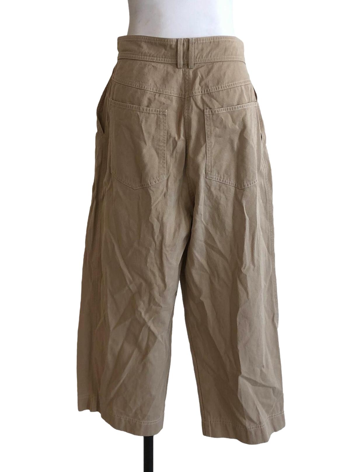 Egg Shell Beige Pedal Pants OSN