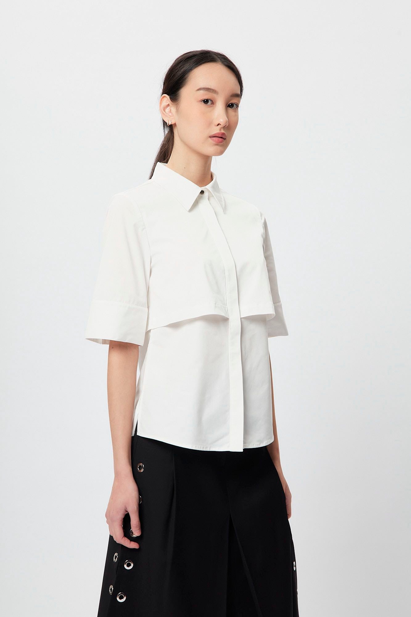 Signature Layers Shirt In White CSN