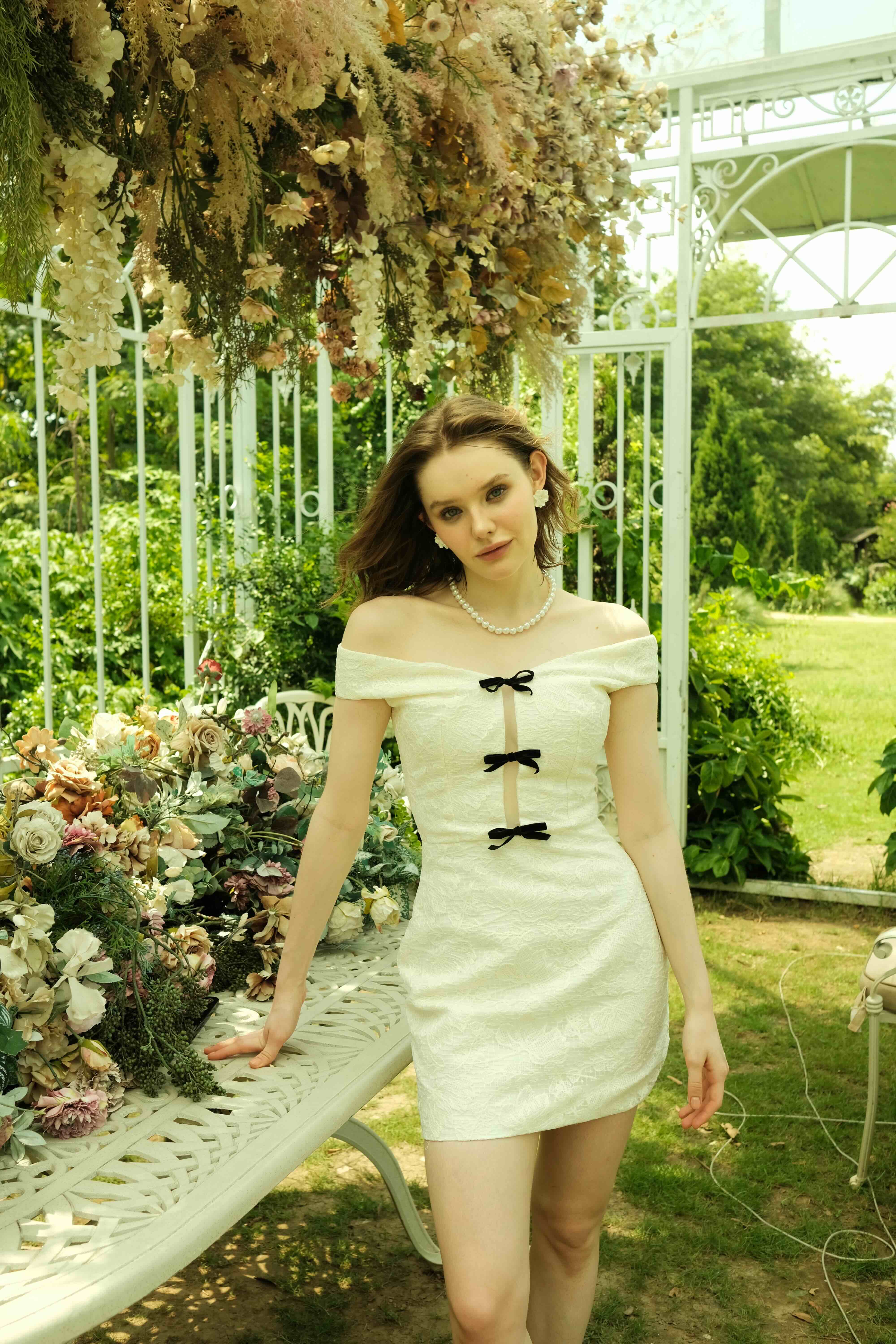 Kiera Dress - White CSN
