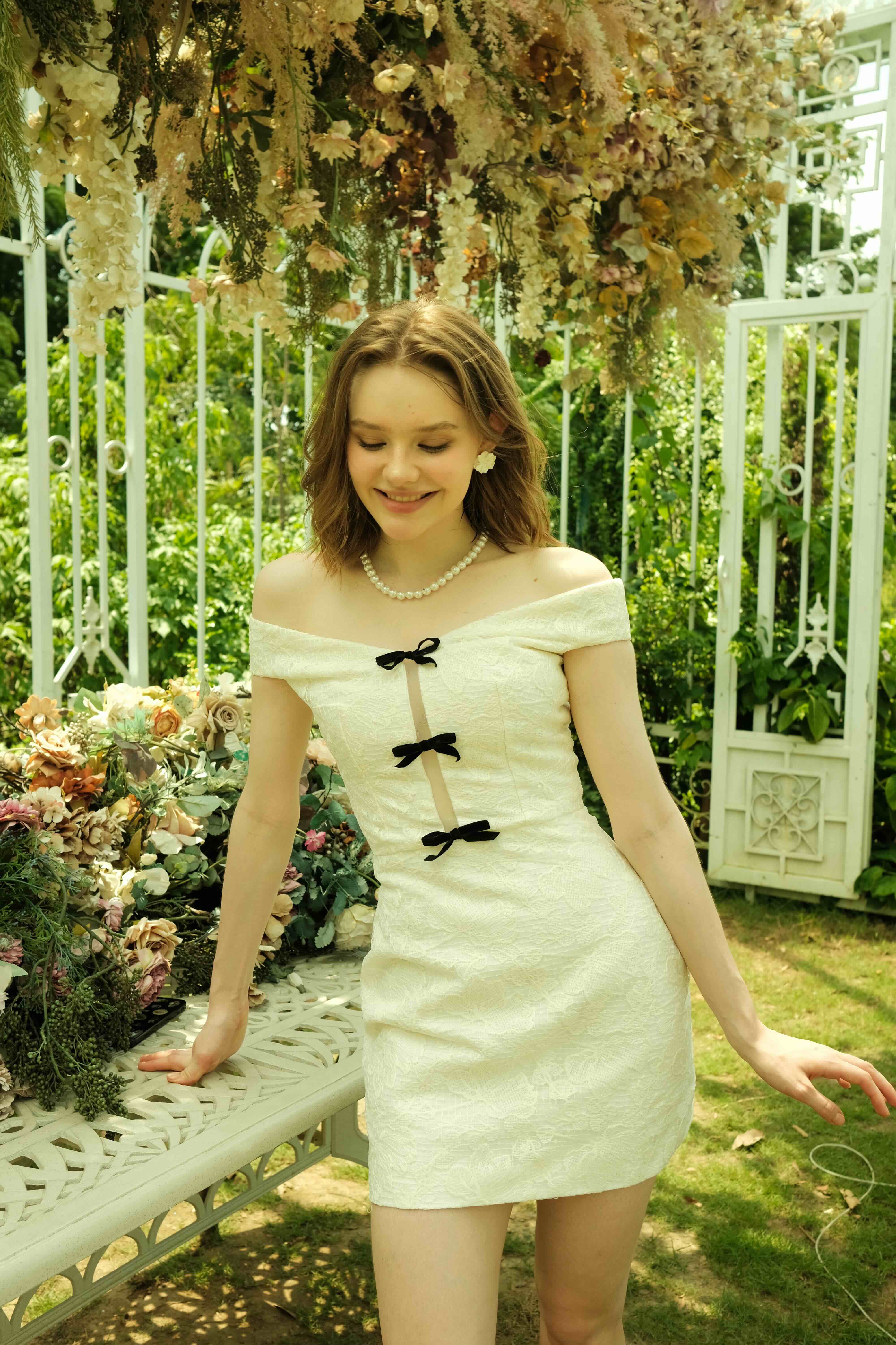 Kiera Dress - White CSN