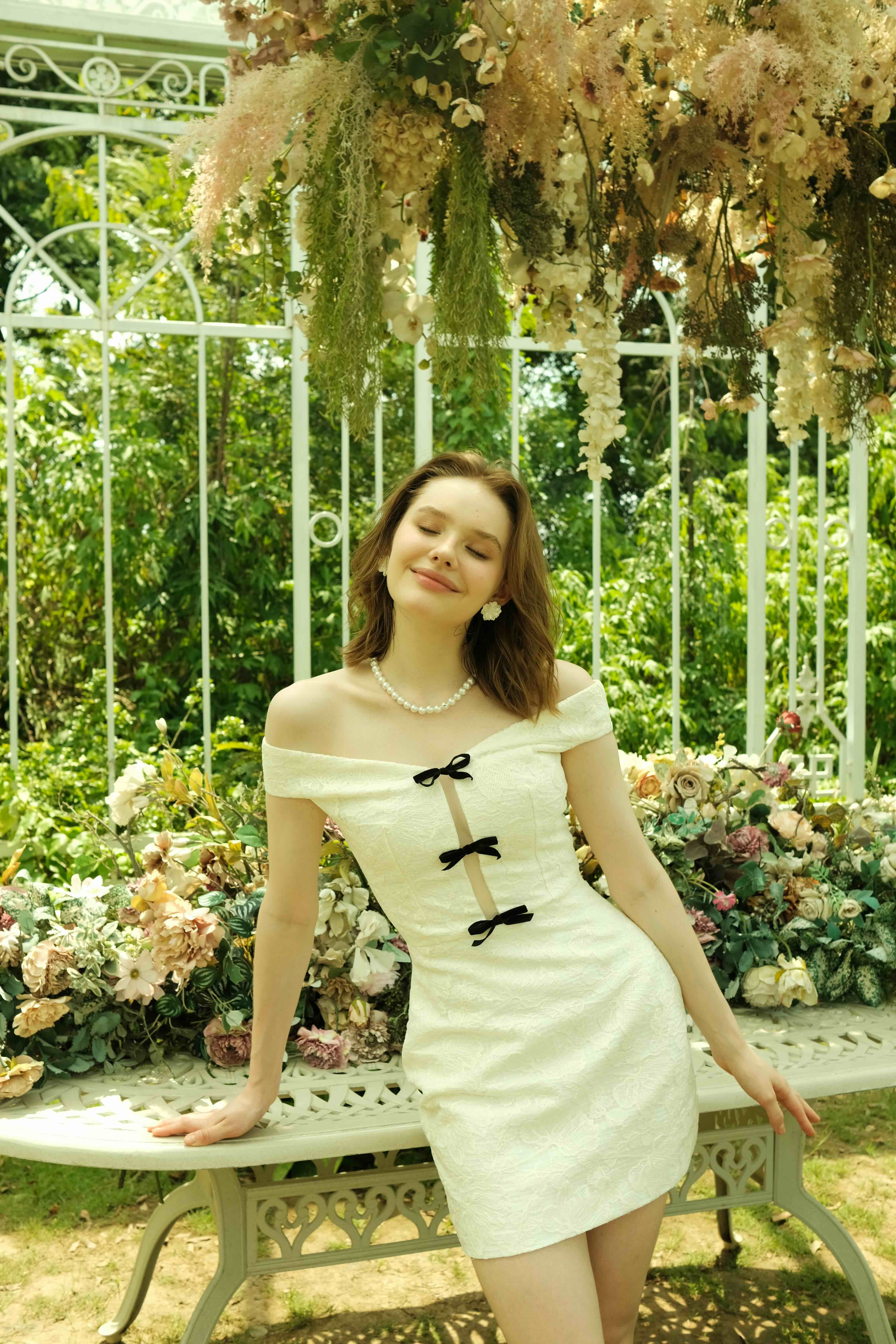 Kiera Dress - White CSN