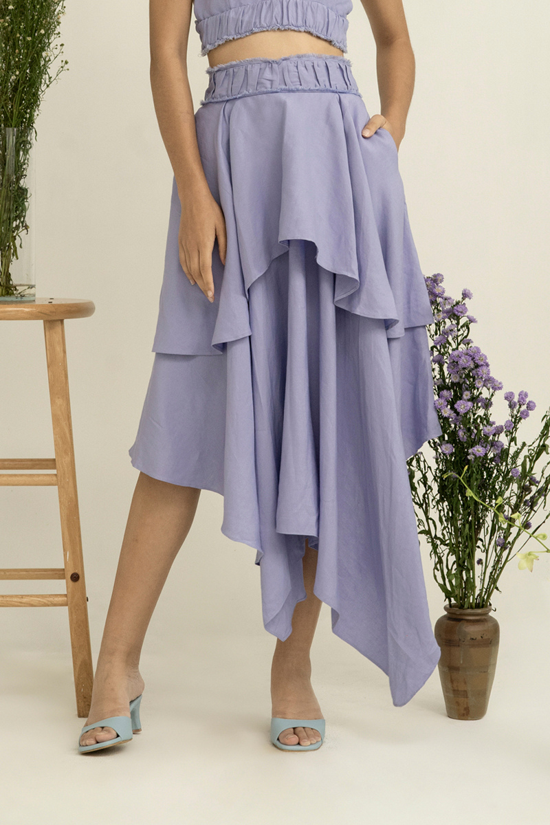 Lavender Purple Kei Skirt CSN