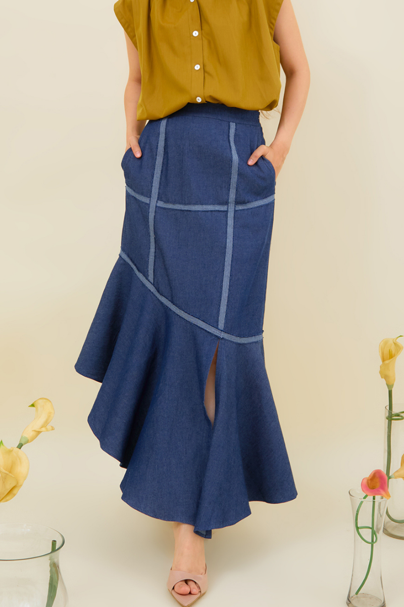 Blue Daeda Skirt In Denim CSN