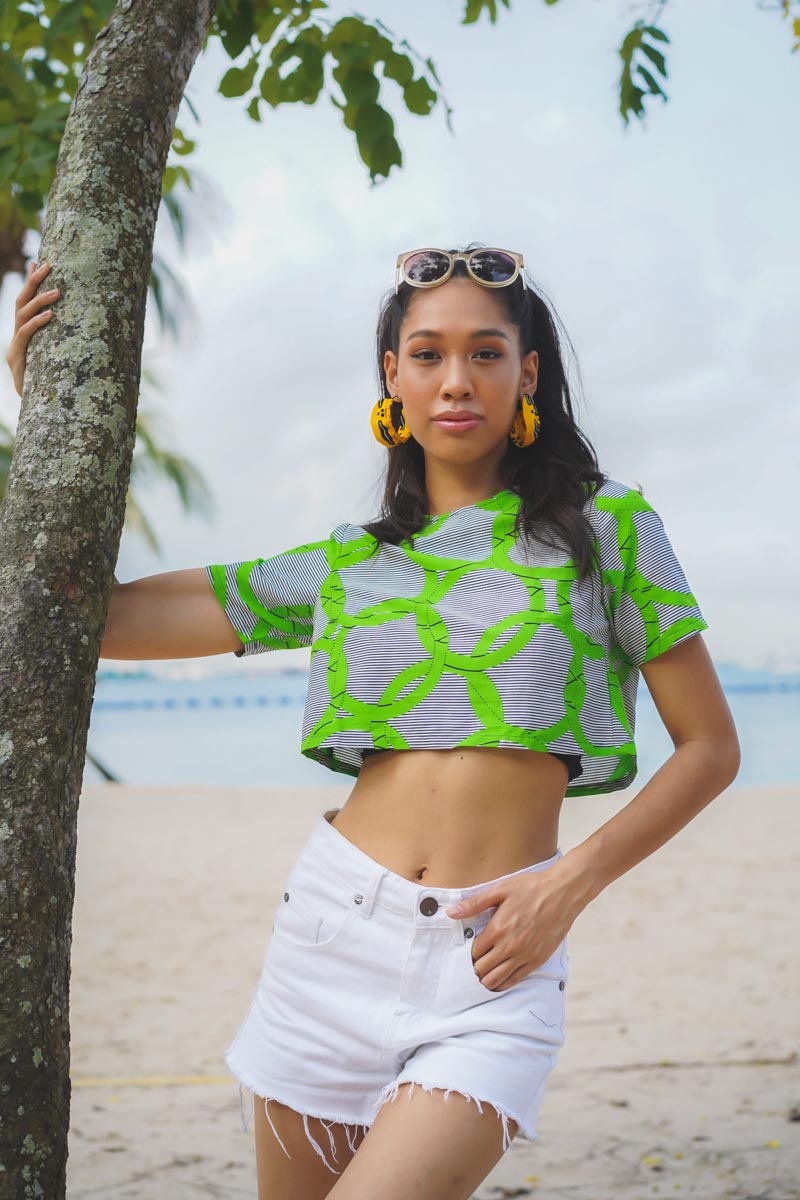 Firdawasi Crop Top - Green CSN*