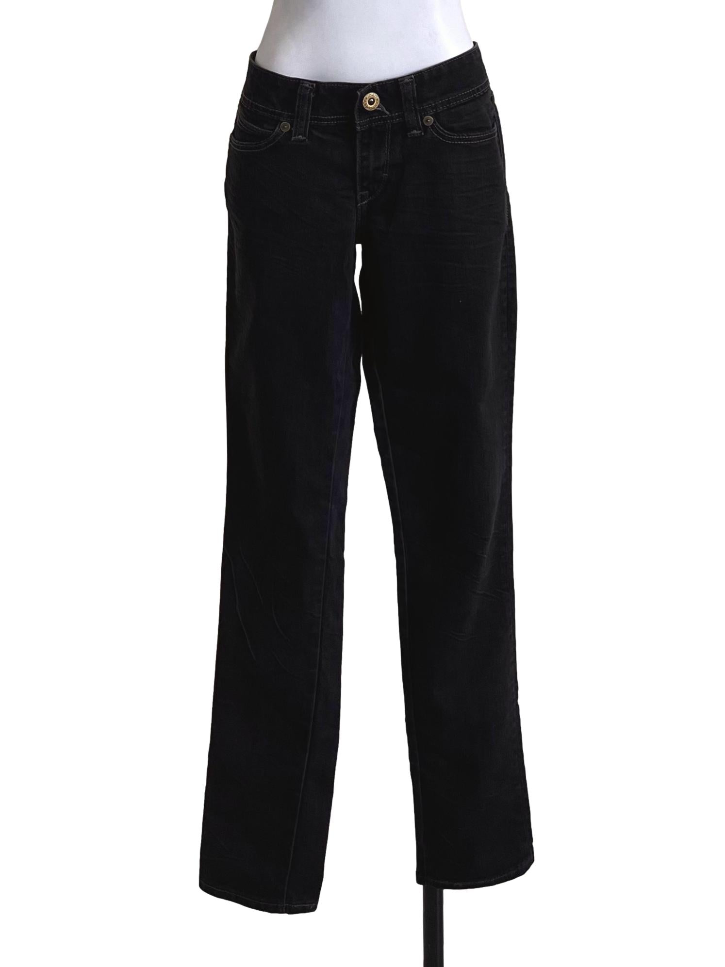 Crow Black Skinny Jeans