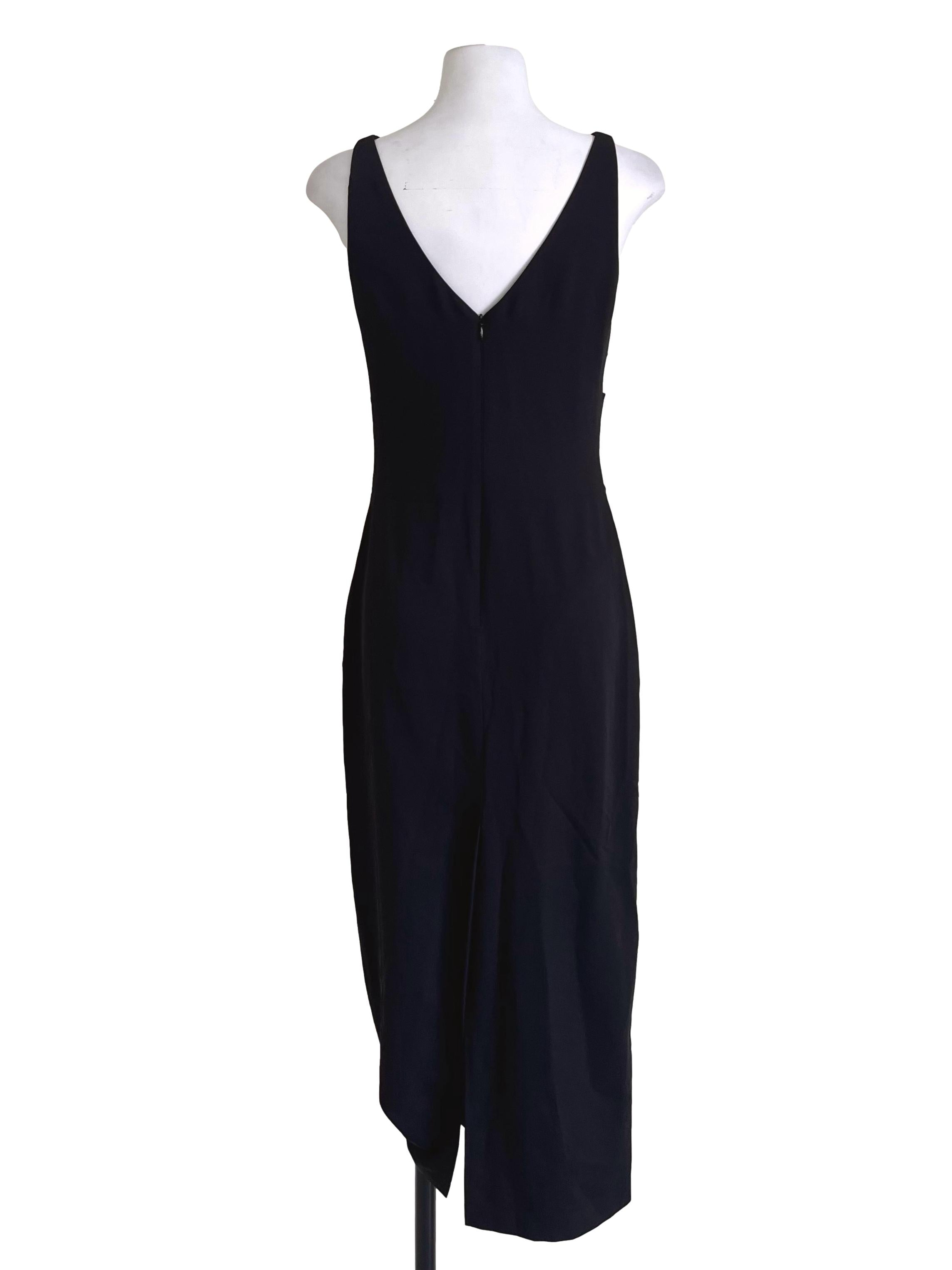 Midnight Black Sheath Dress