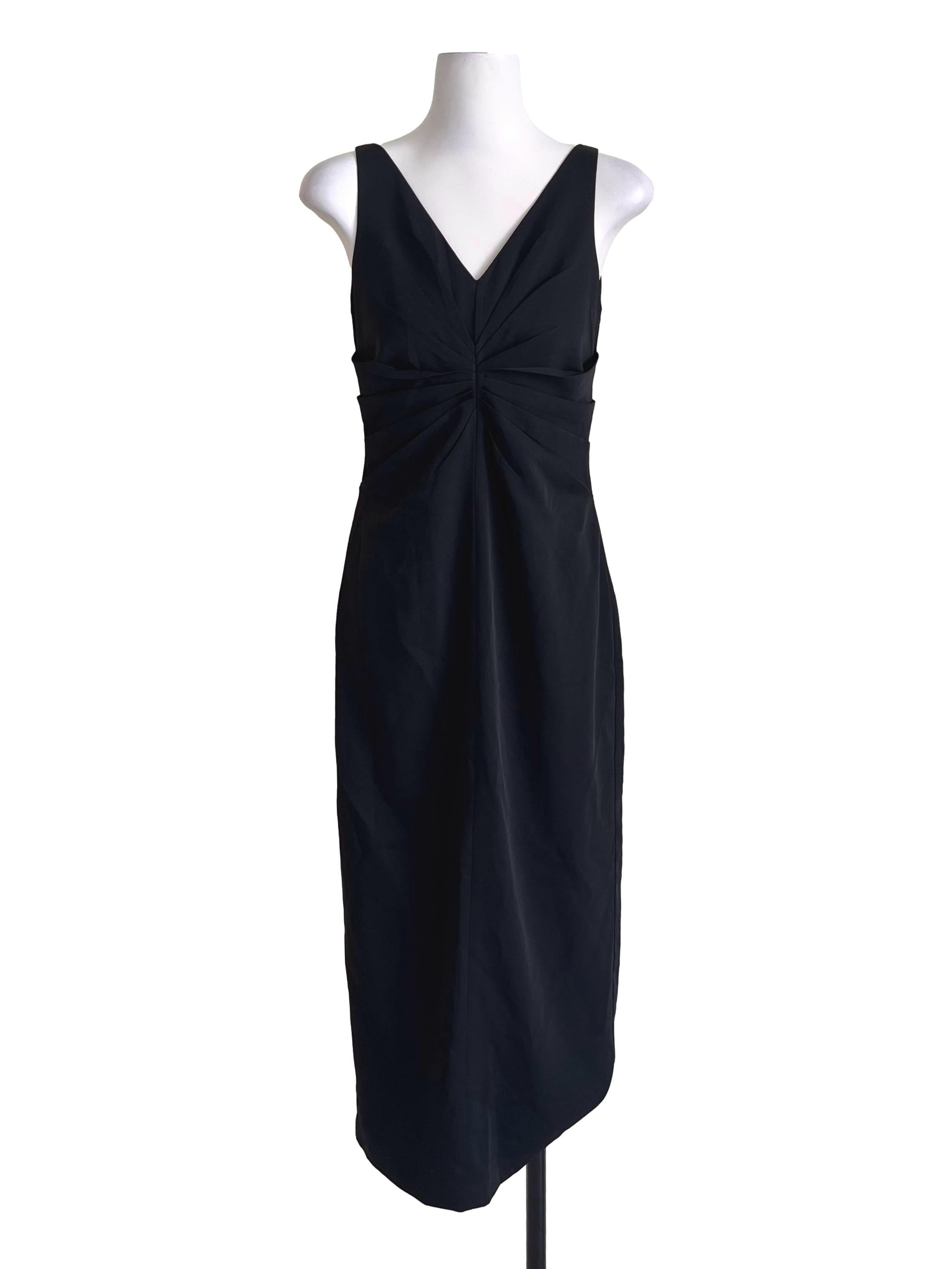Midnight Black Sheath Dress