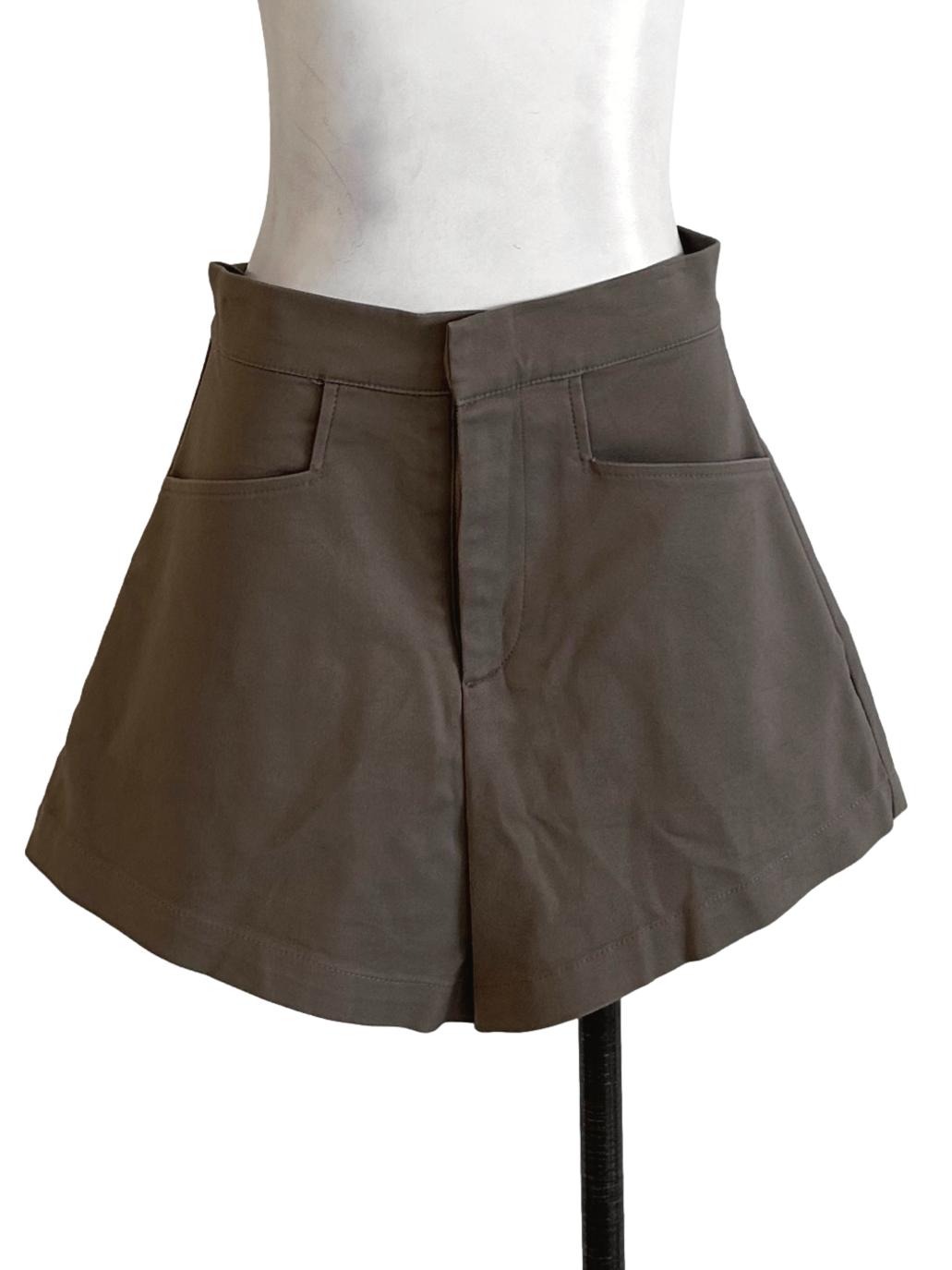 Taupe Brown Shorts