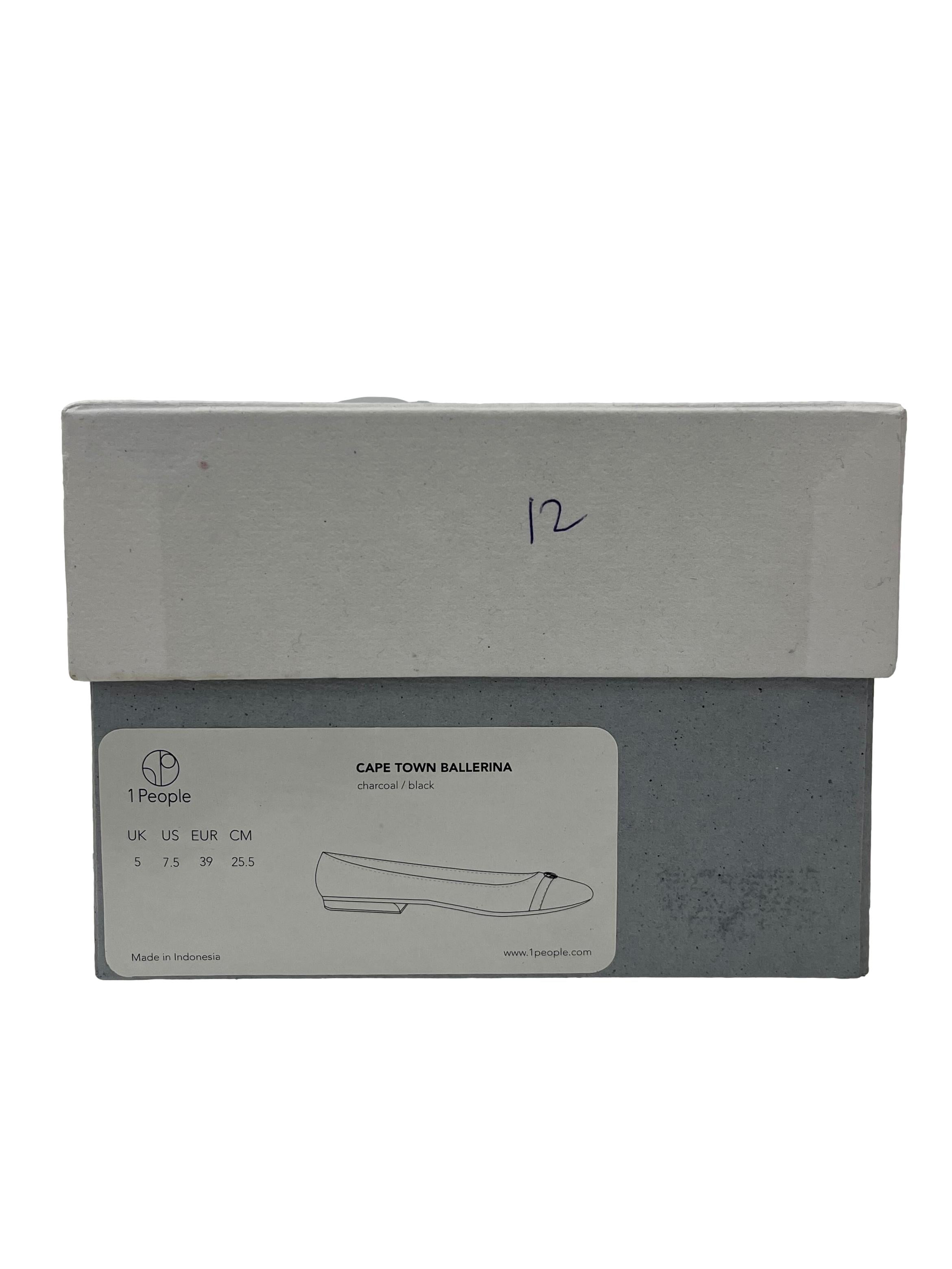 Charcoal Black Cape Town Ballerina