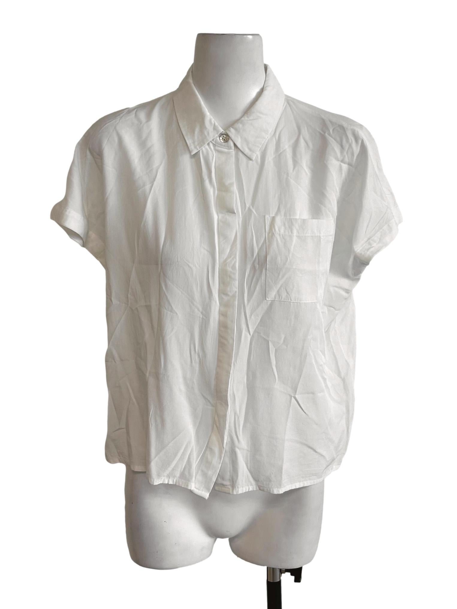 White Boxy Shirt