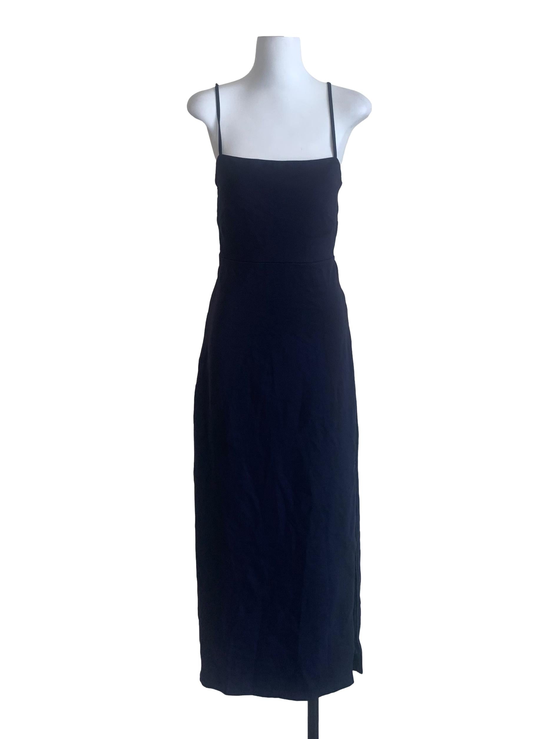 Berry Blue Spaghetti Strap Dress
