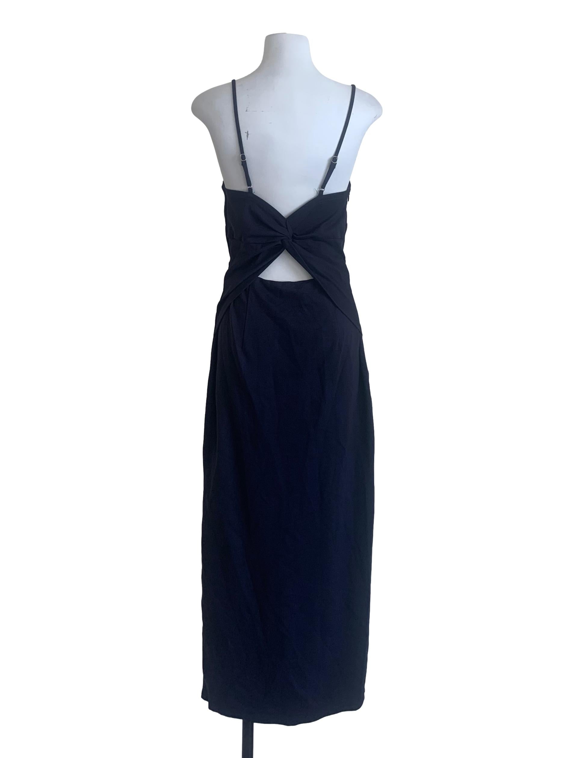 Berry Blue Spaghetti Strap Dress