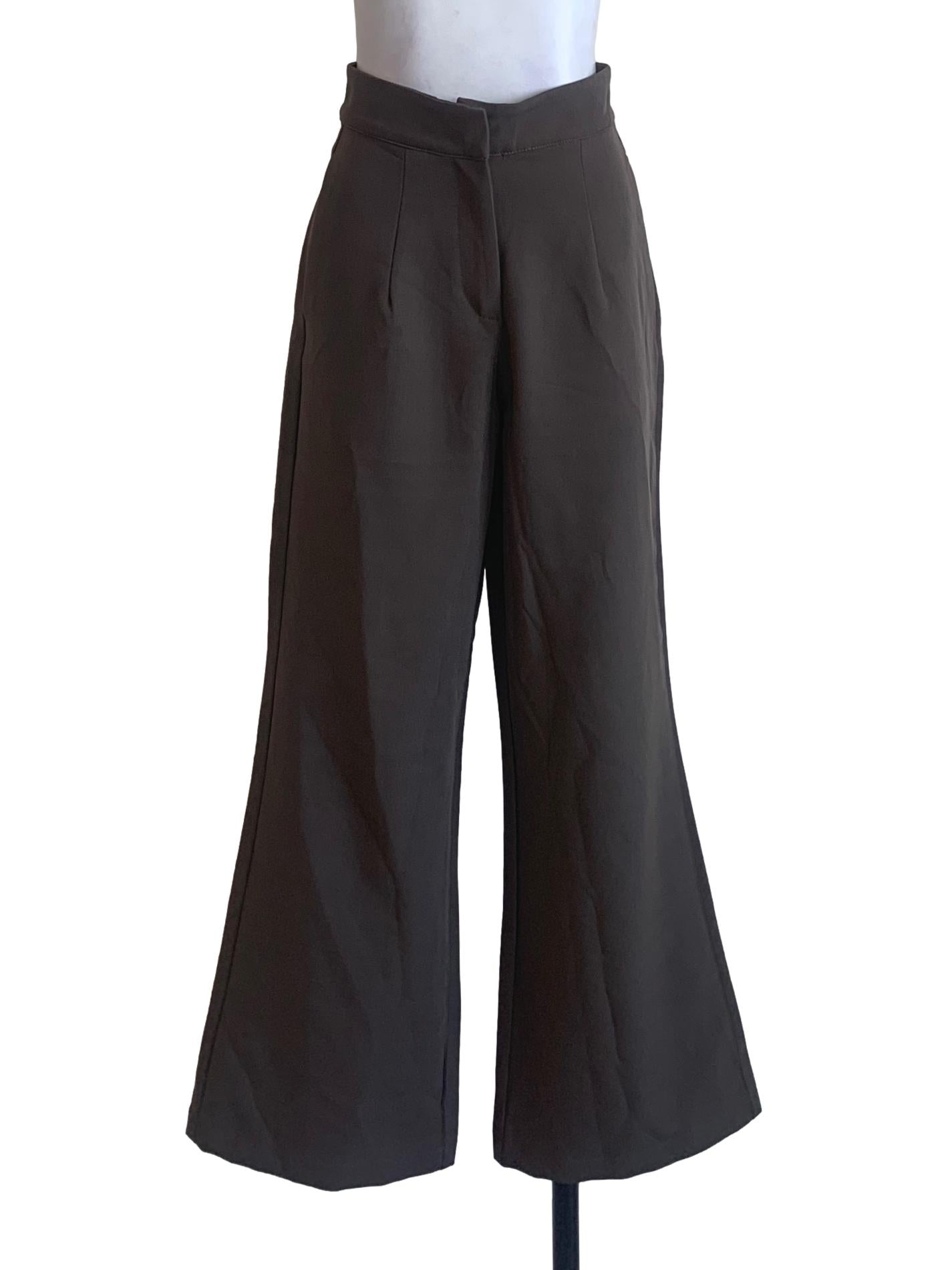 Carob Brown Formal Pant YHF