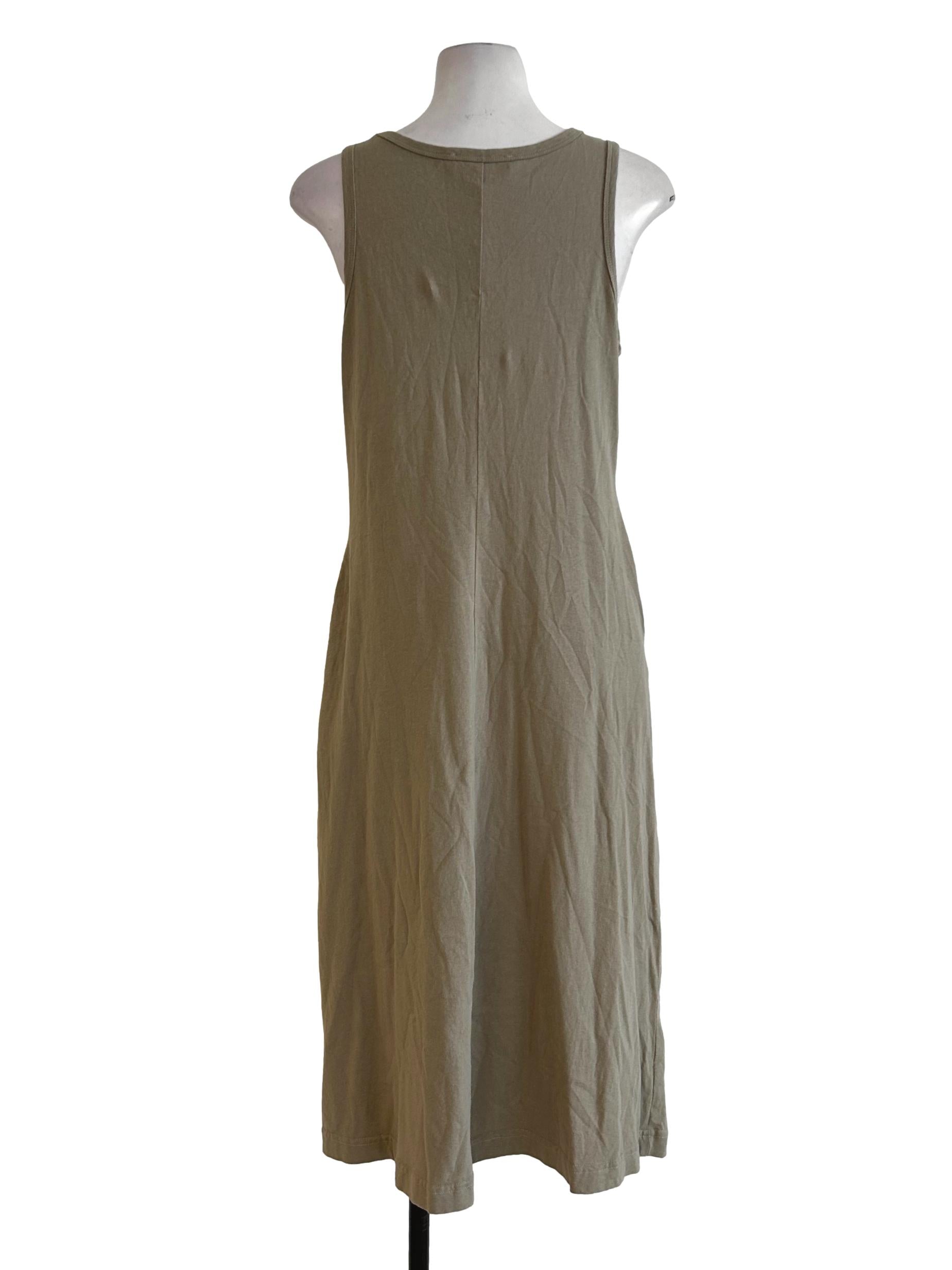 Olive Green Midi Dress