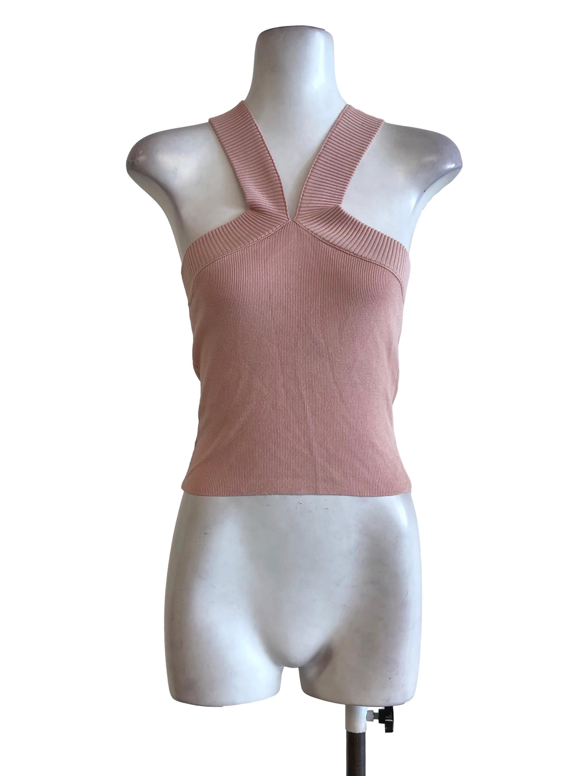 Nude Pink Classic Top