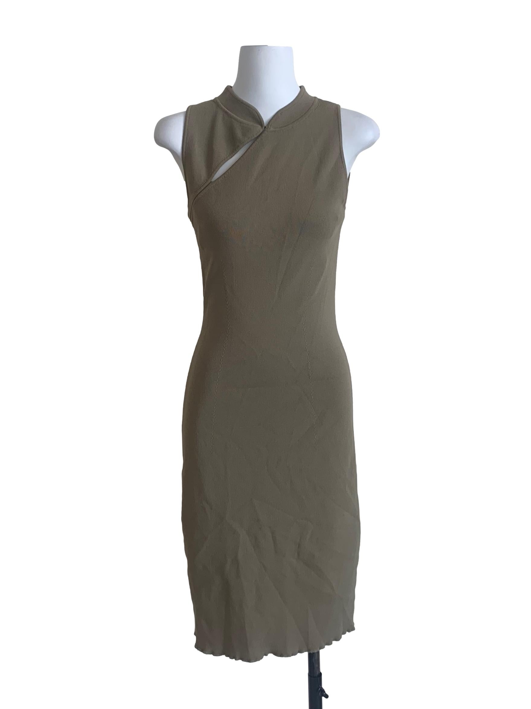 Sage Green Bodycon Dress