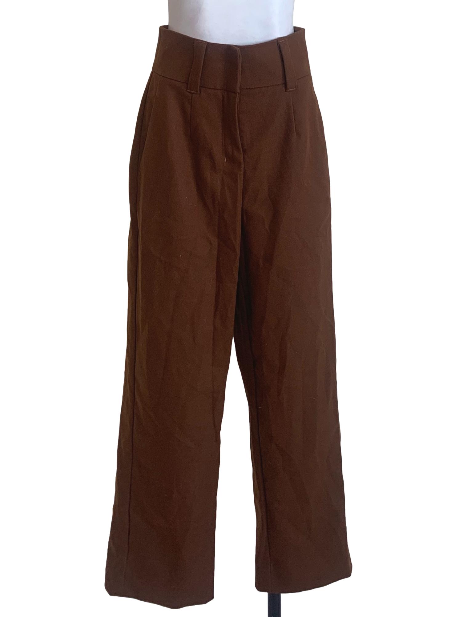 Caramel Brown Culottes Pant LB