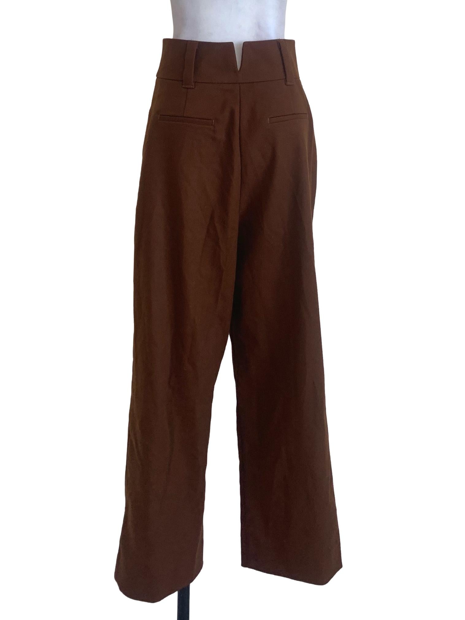 Caramel Brown Culottes Pant LB