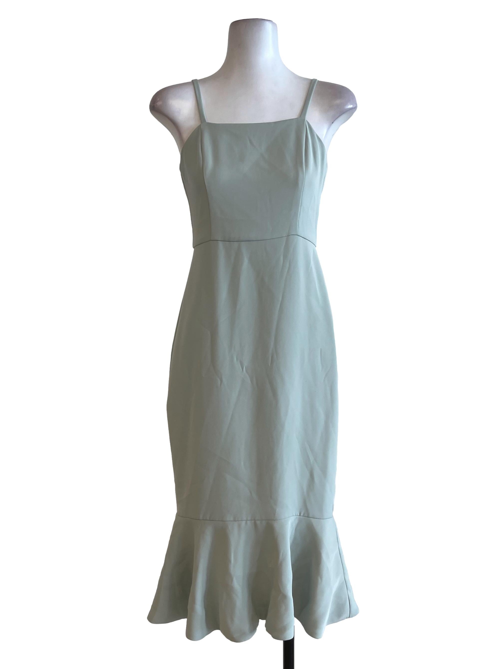 Mint Green Long Dress TCL