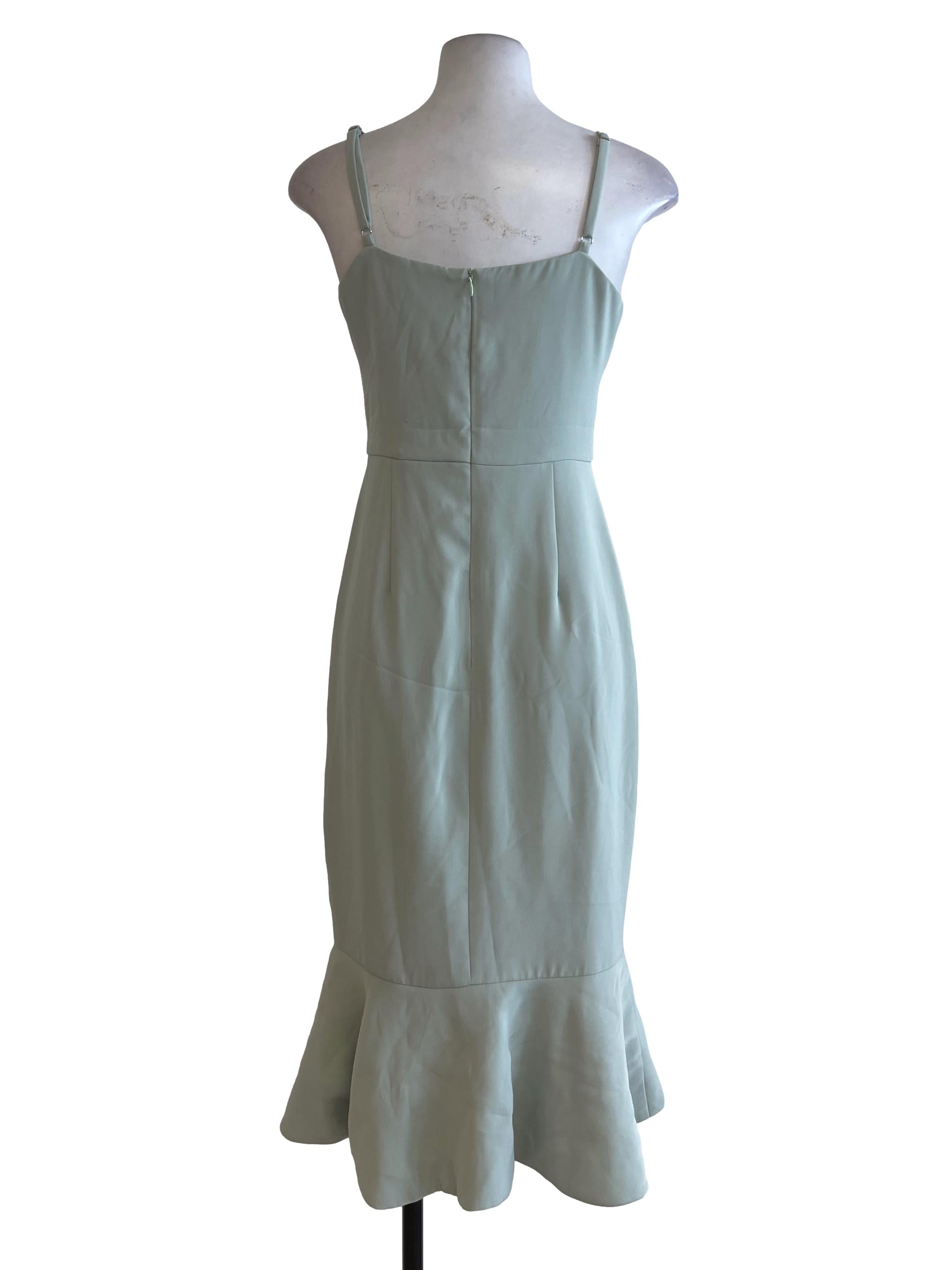 Mint Green Long Dress TCL