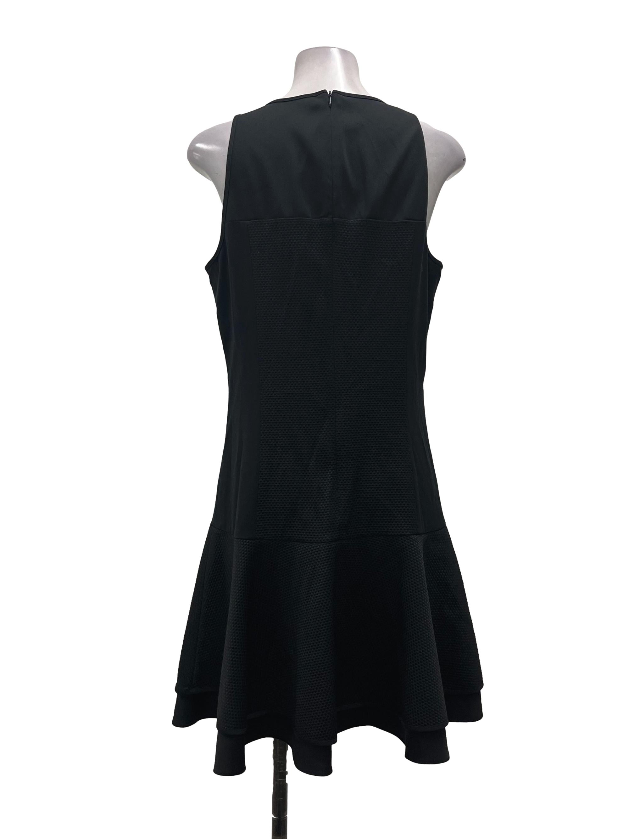 Black Peplum Dress