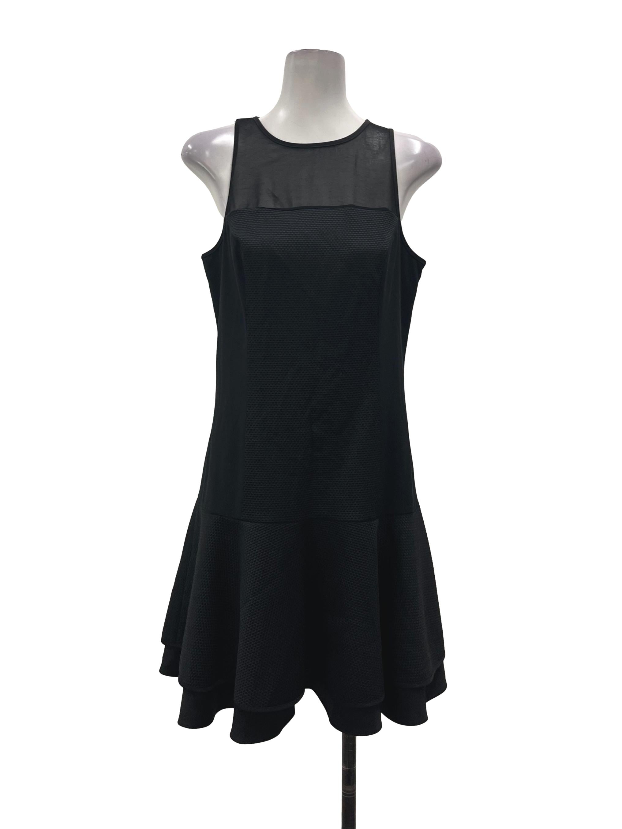 Black Peplum Dress