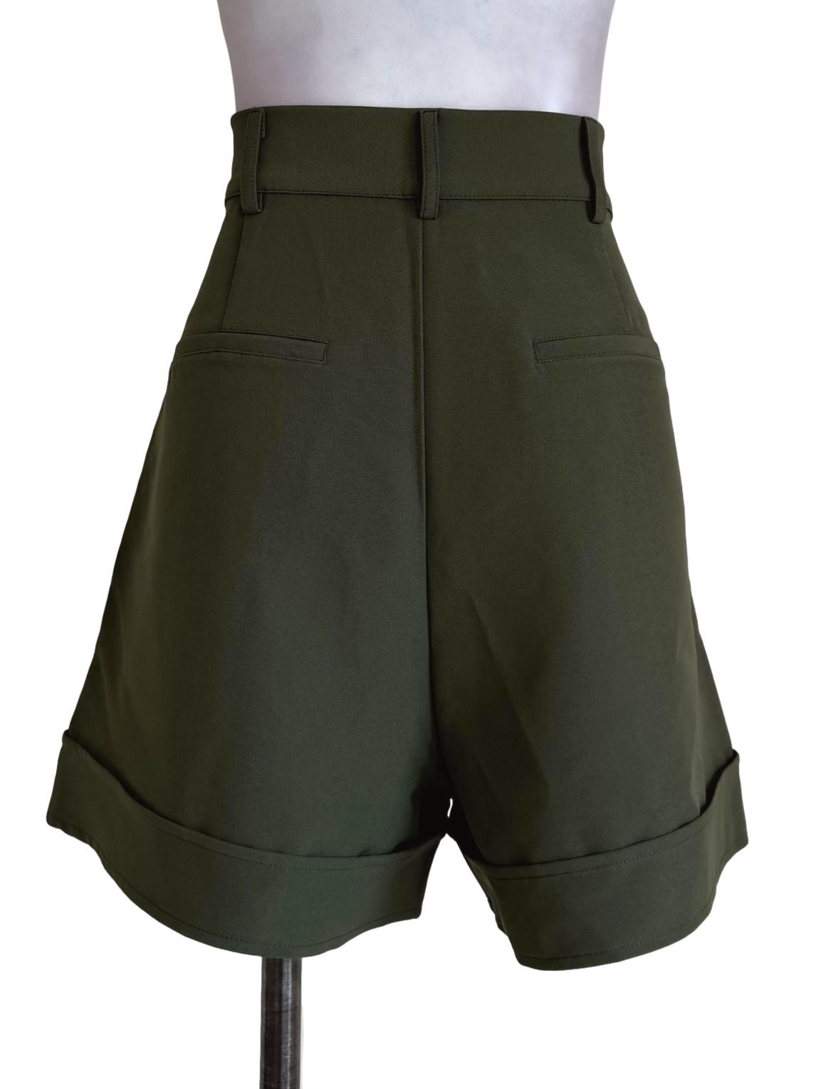 Army Green Short Pants TTR