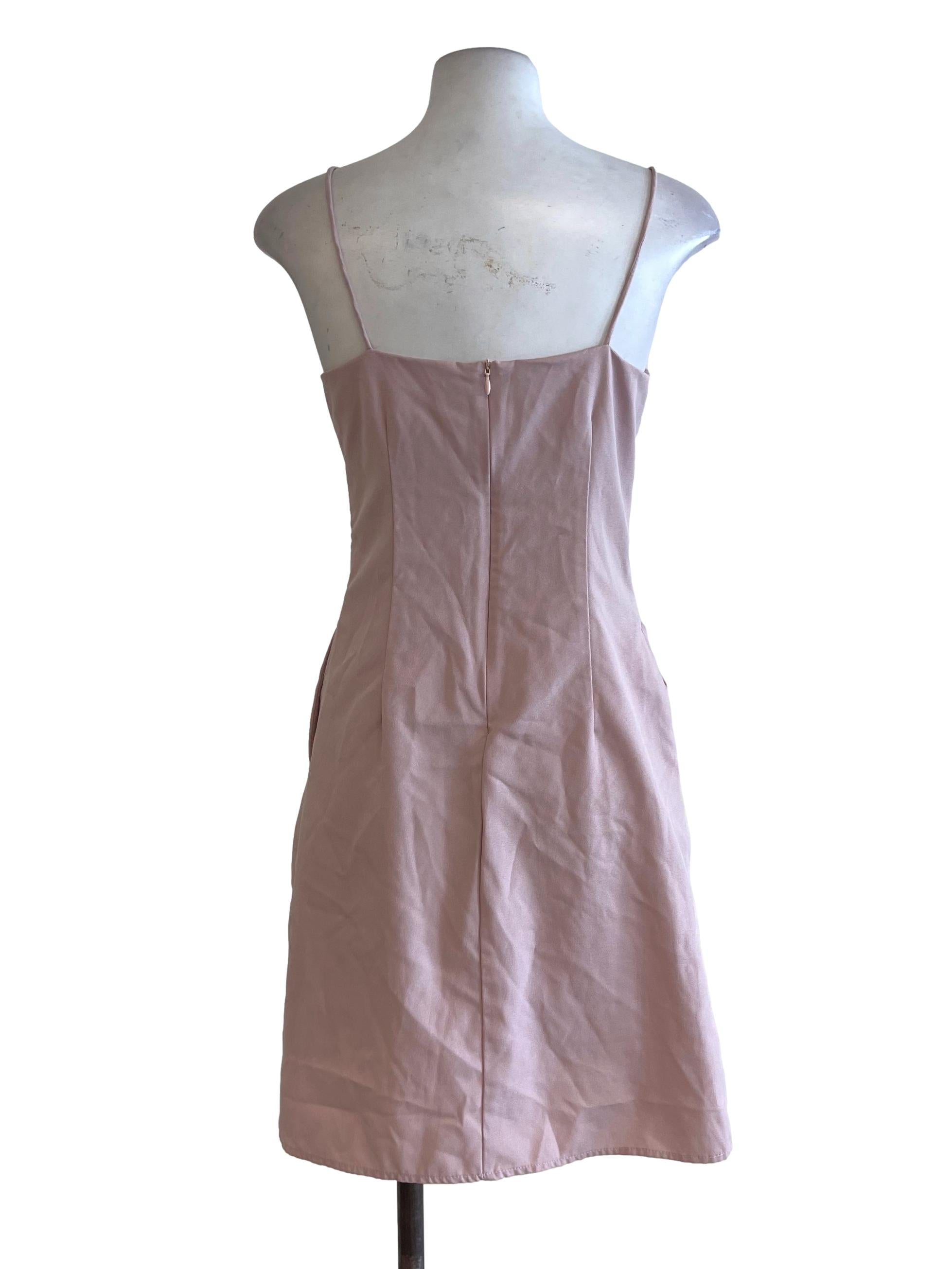 Pastel Pink Bodycon Dress