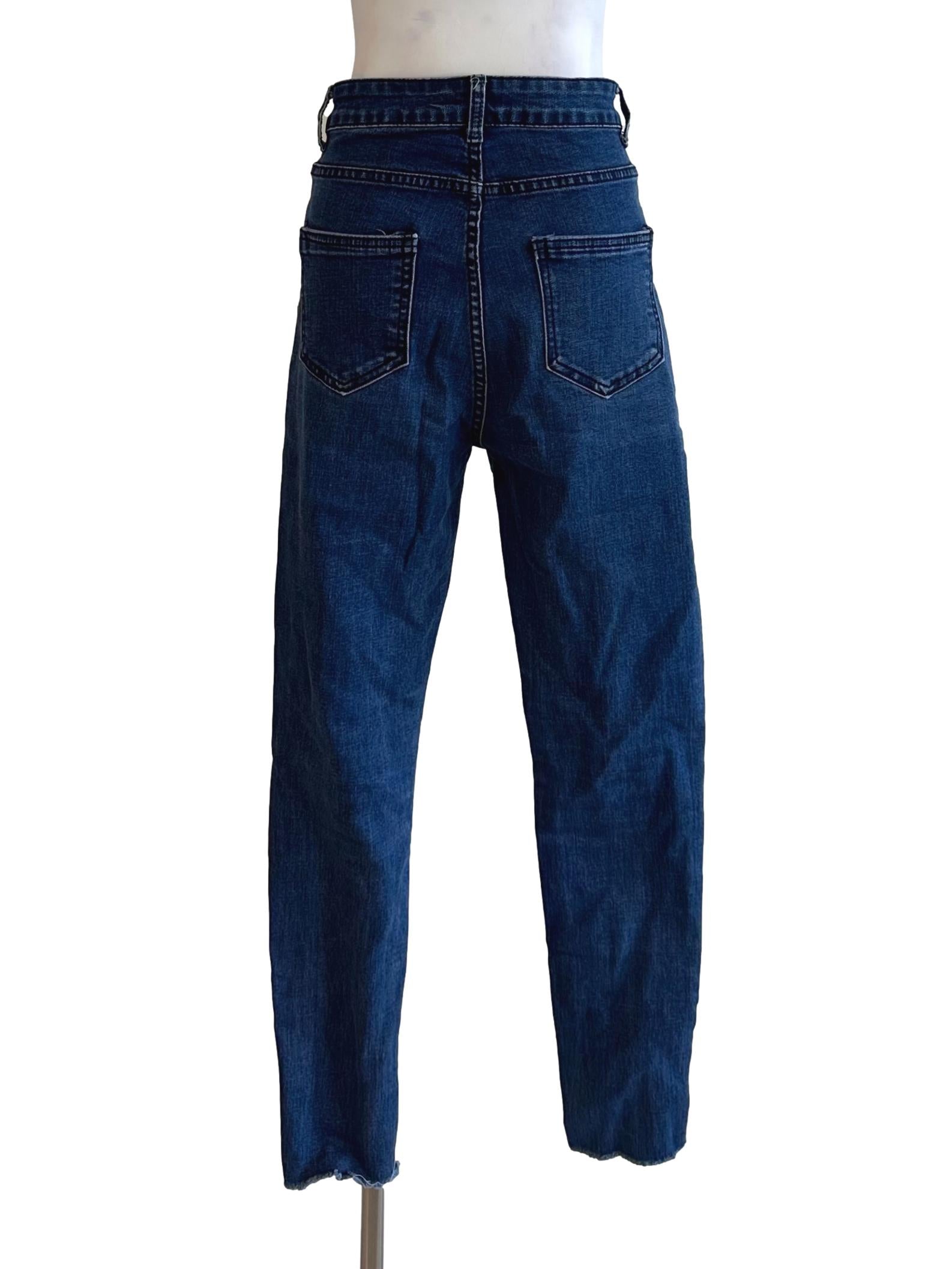 Medium Blue Denim Skinny Jeans LB